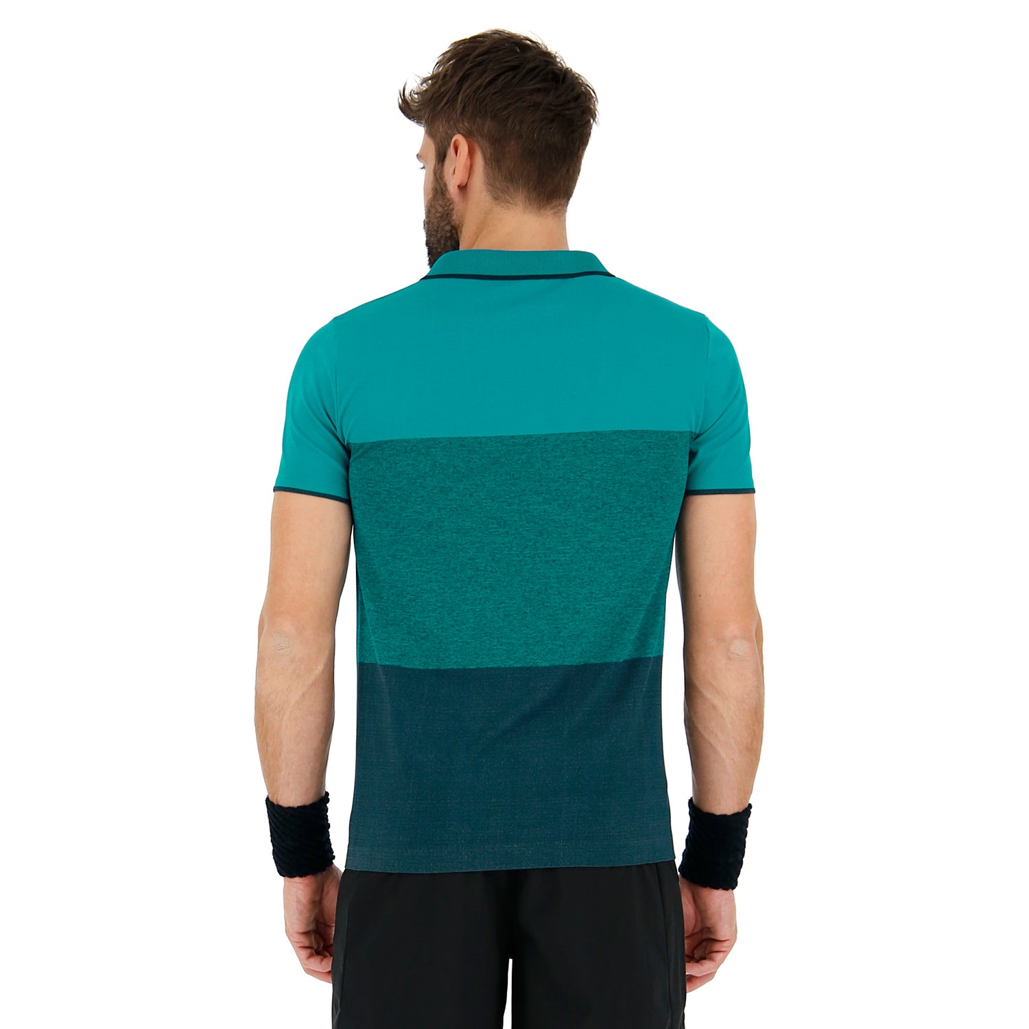 UOMO POLO TENNIS COURT AZZURRO 210374 1PR 02