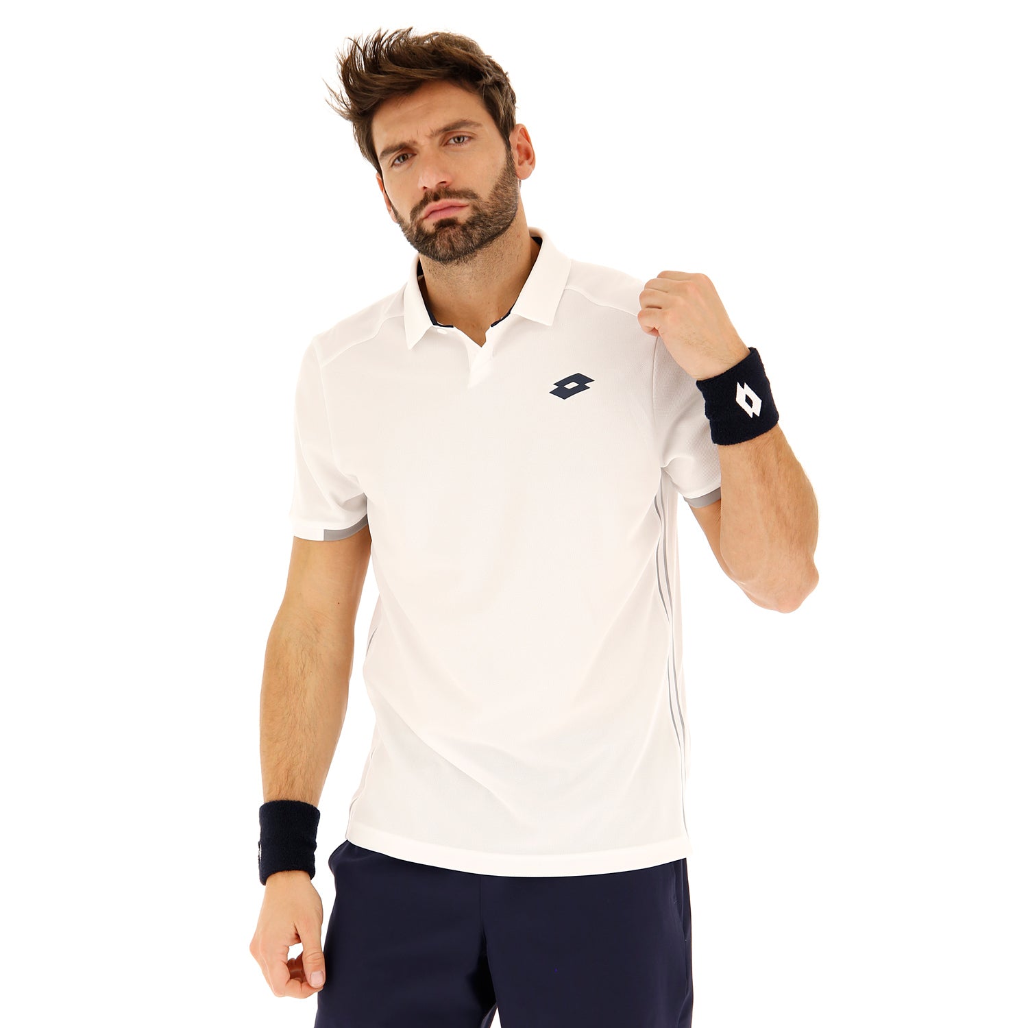 UOMO POLO TENNIS TEAMS BIANCO 210376 07R 01