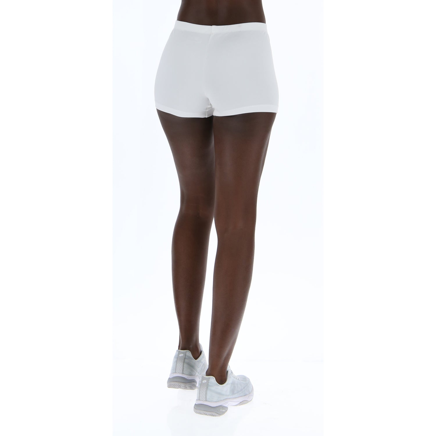 DONNA SHORT TIGHT TENNIS TEAMS BIANCO 210398 07R 02