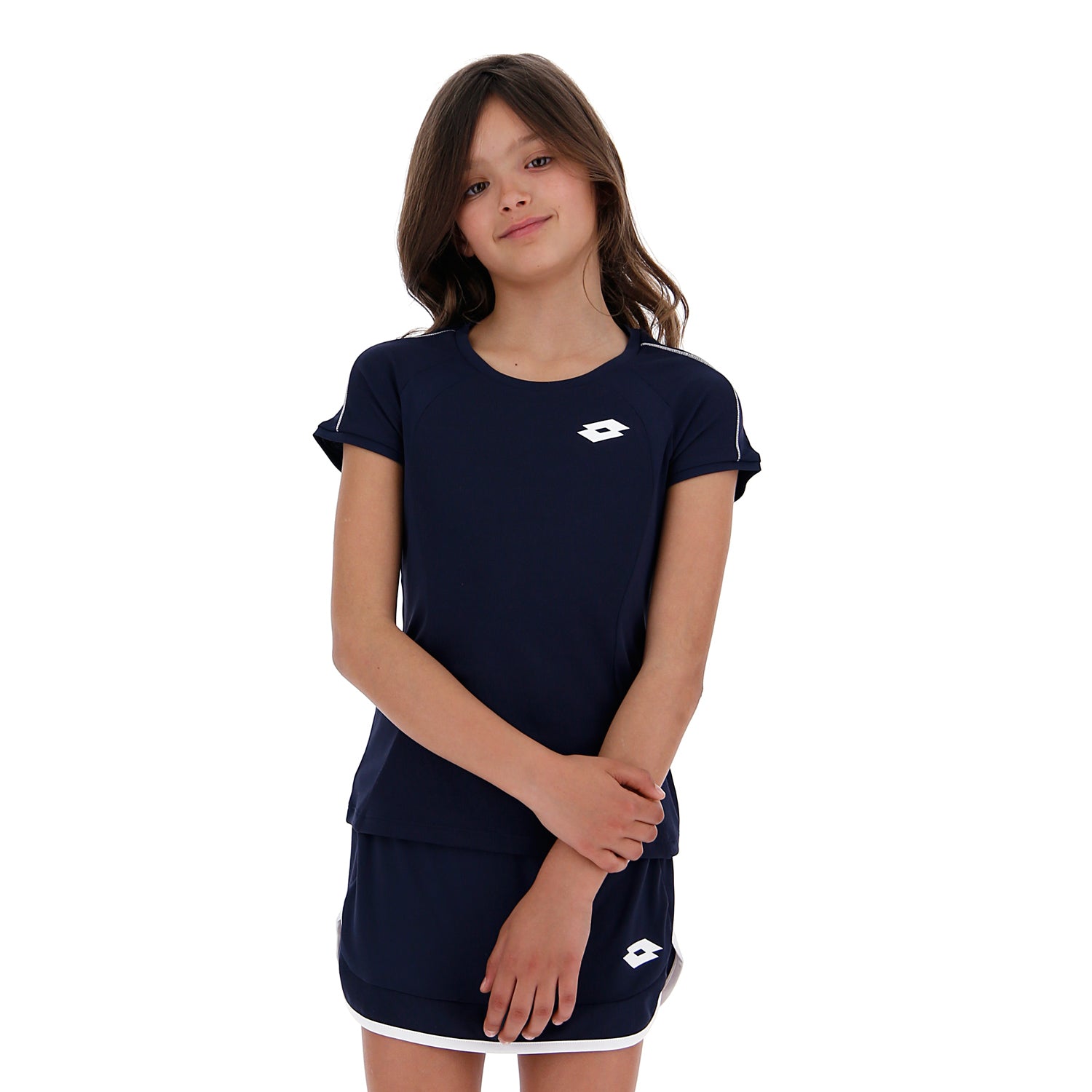 RAGAZZA MAGLIETTA TENNIS TEAMS BLU SCURO 210399 1CI 01