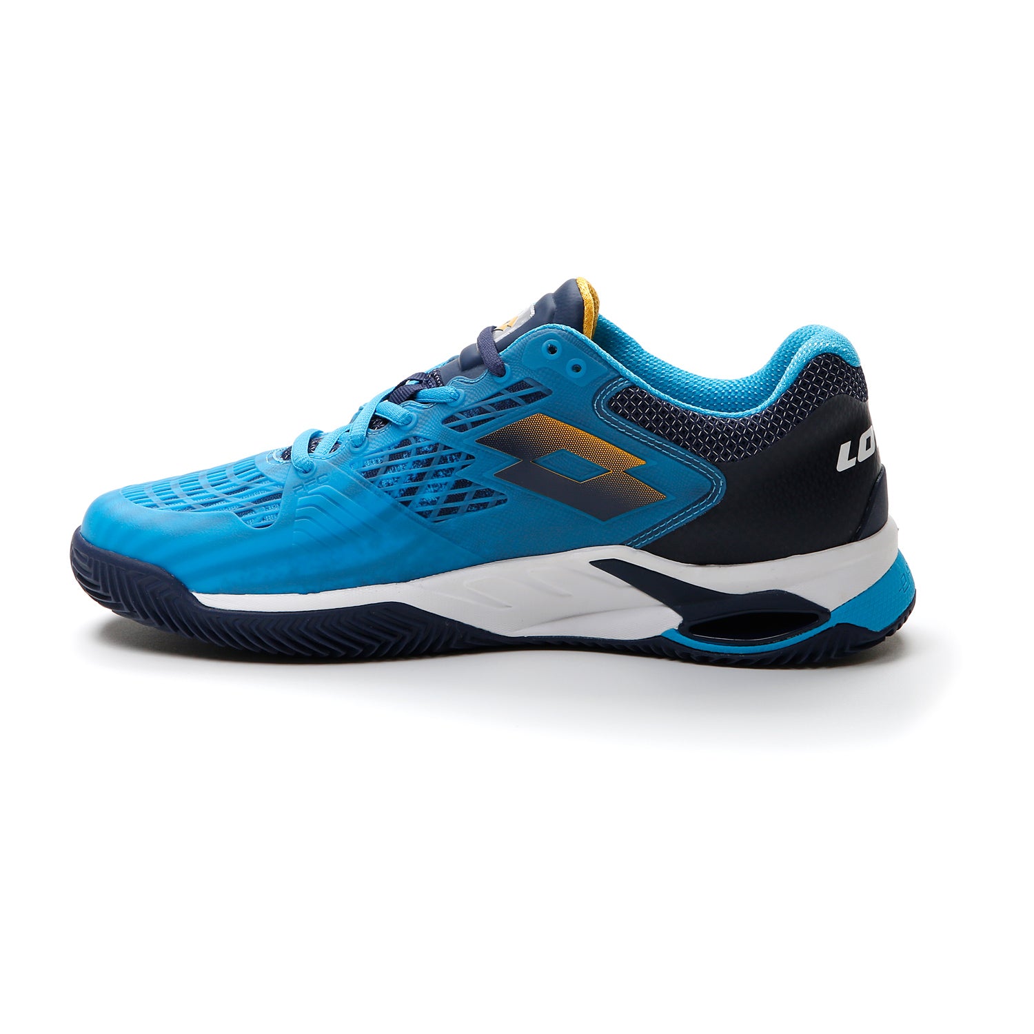 UOMO SCARPE TENNIS TERRA BATTUTA MIRAGE 100 AZZURRO 210731 8SP 03