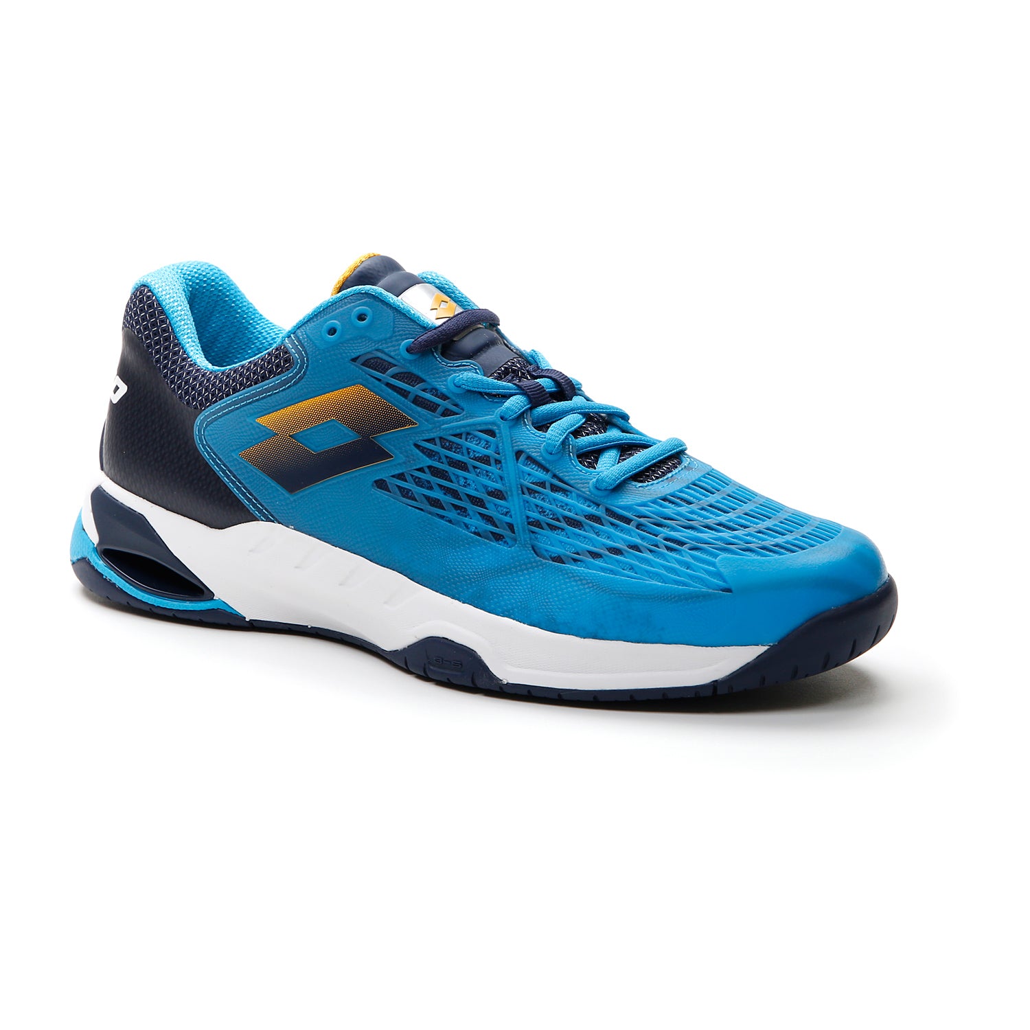 UOMO SCARPE TENNIS CAMPI VELOCI MIRAGE 100 AZZURRO 210732 8SP 02