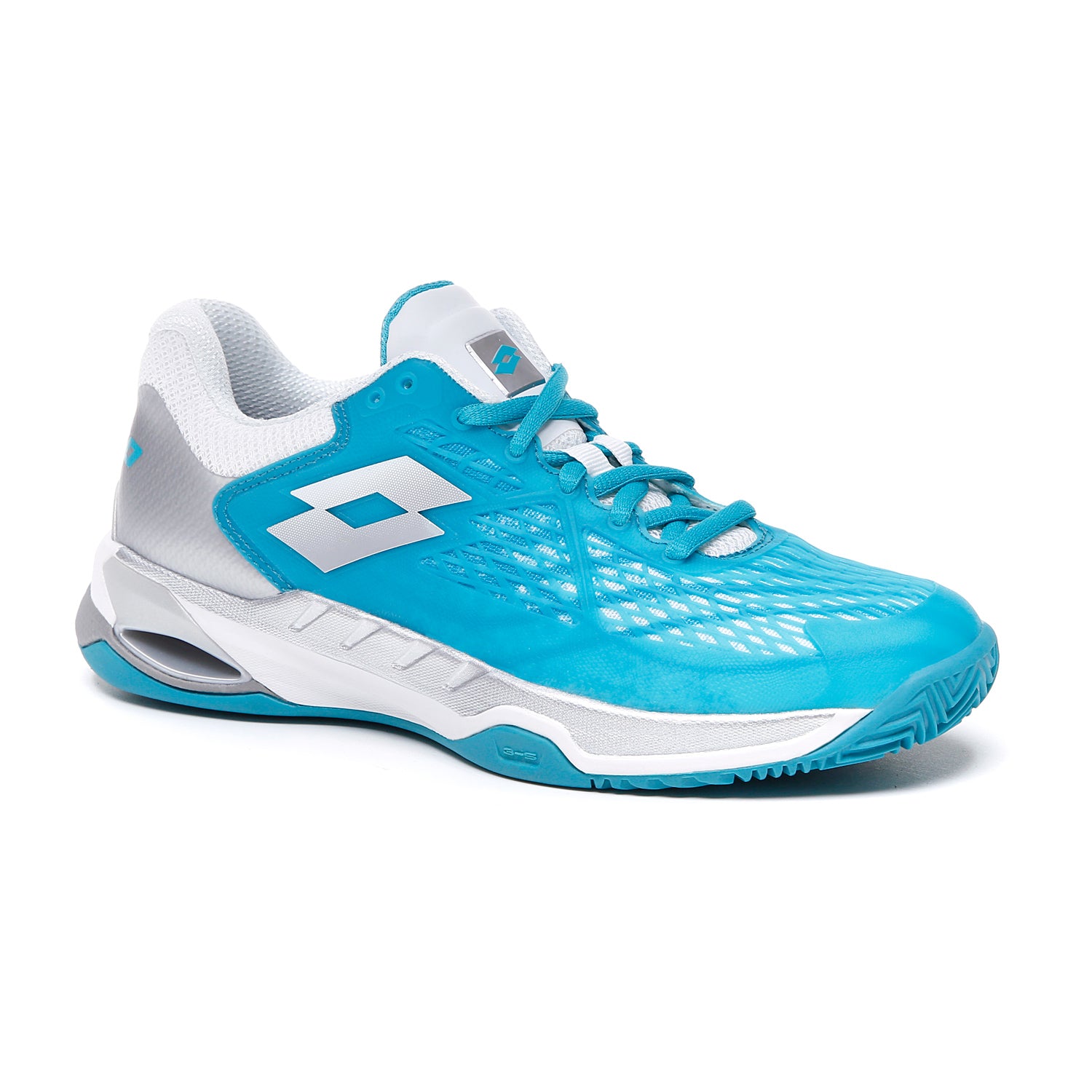 DONNA SCARPE TENNIS TERRA BATTUTA MIRAGE 100 AZZURRO 210738 1NW 02