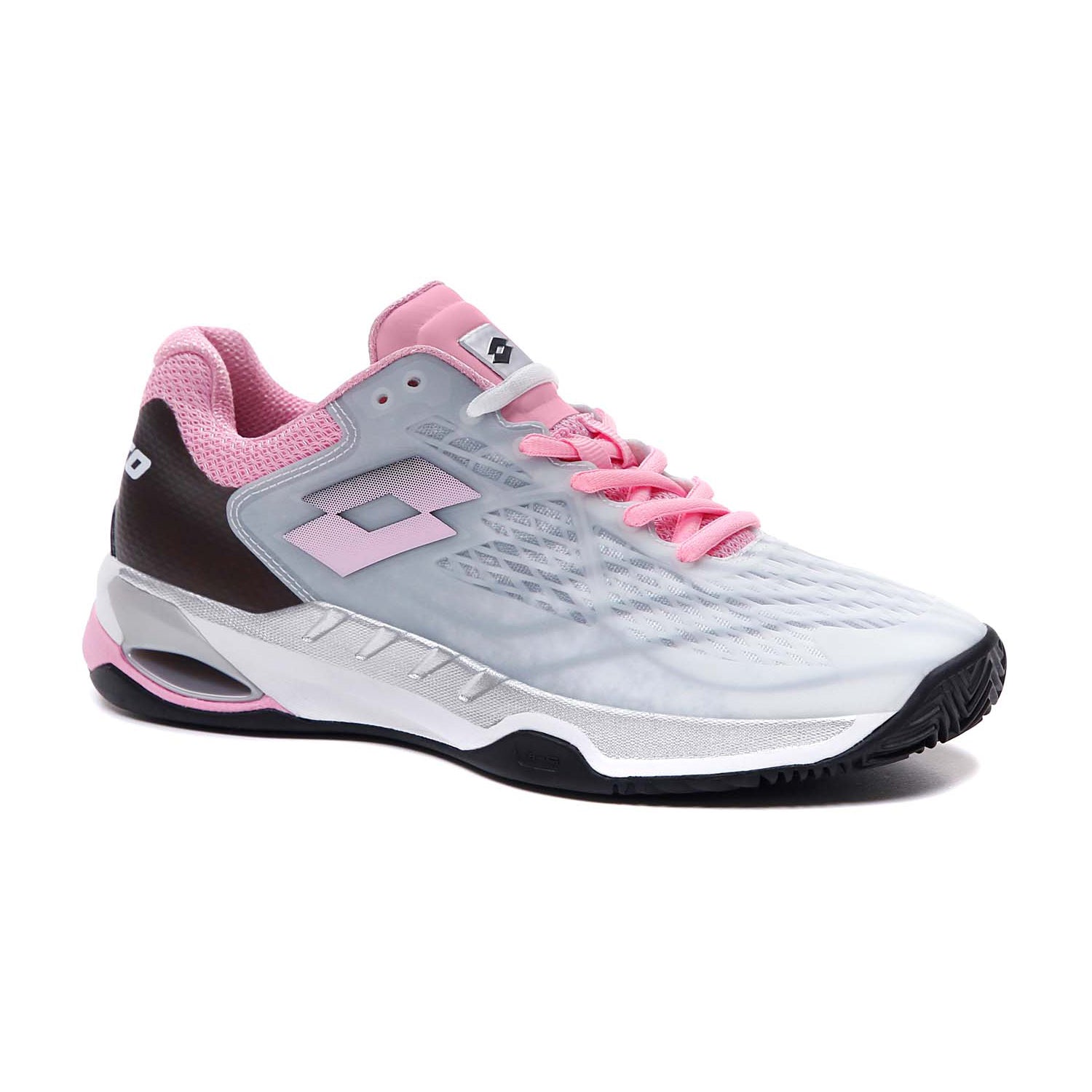 DONNA SCARPE TENNIS TERRA BATTUTA MIRAGE 100 BIANCO 210738 6VL 02