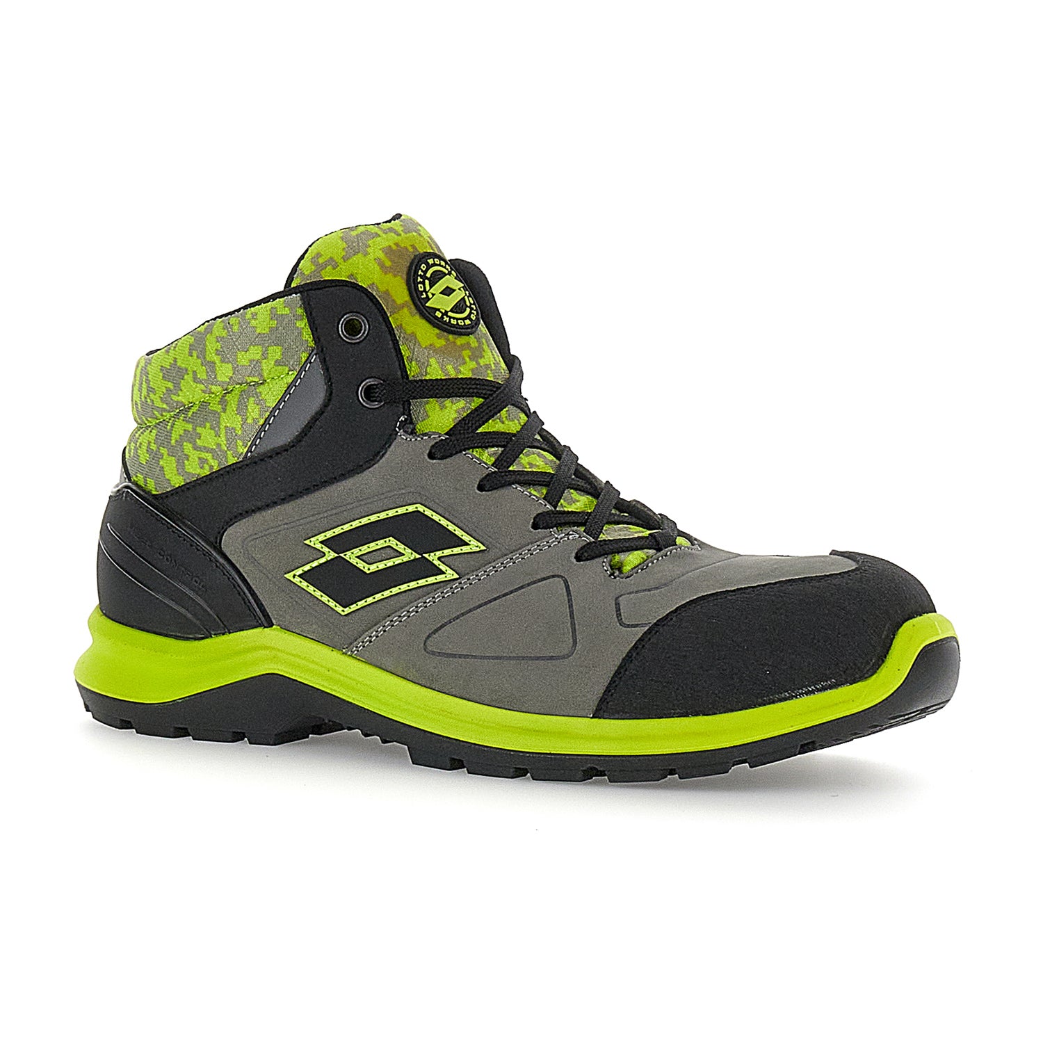 UNISEX SCARPE MID HIT 200 GRIGIO 211777 5AH 02