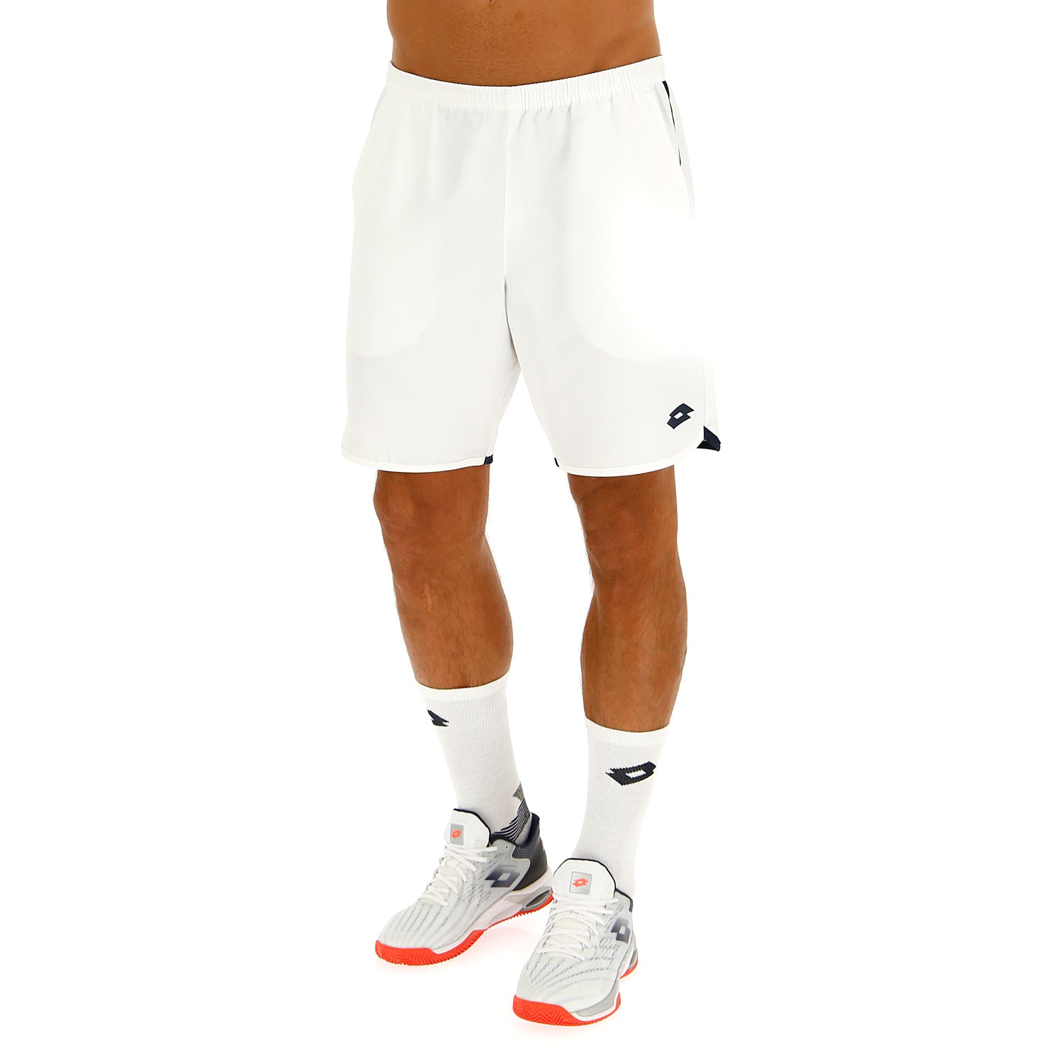 UOMO PANTALONI CORTI TENNIS TEAMS BIANCO 211869 07R 01