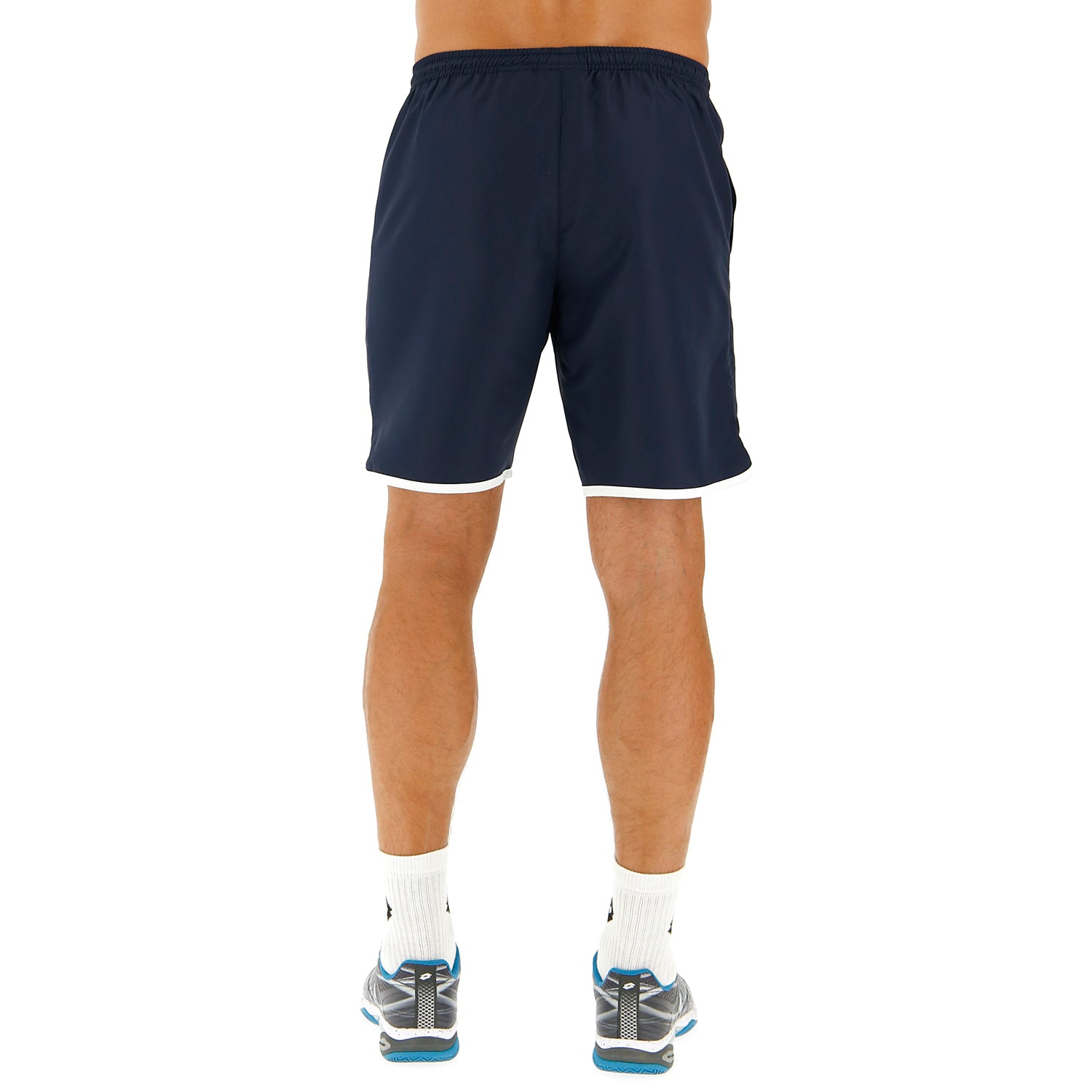 UOMO PANTALONI CORTI TENNIS TEAMS BLU SCURO 211869 1CI 02
