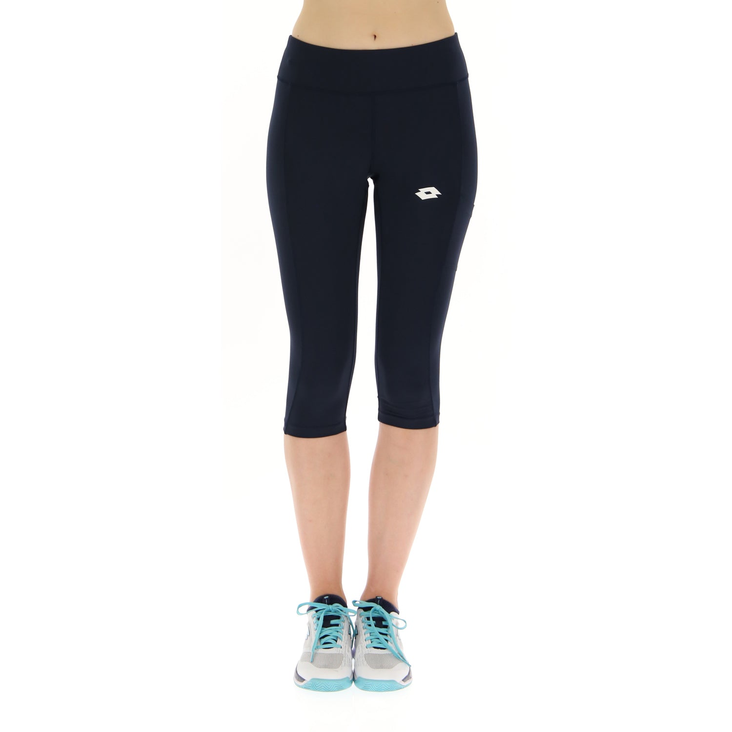 DONNA LEGGINGS MEDIO TENNIS TEAMS BLU SCURO 213111 1CI 01