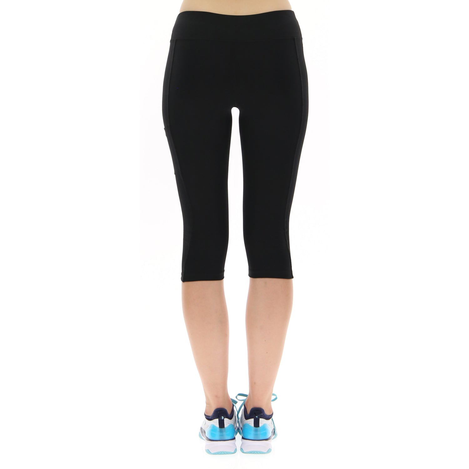 DONNA LEGGINGS MEDIO TENNIS TEAMS NERO 213111 1CL 02