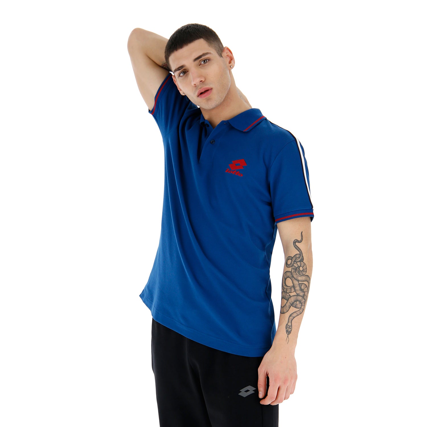 UOMO POLO L73 BLU 213350 6OC 01
