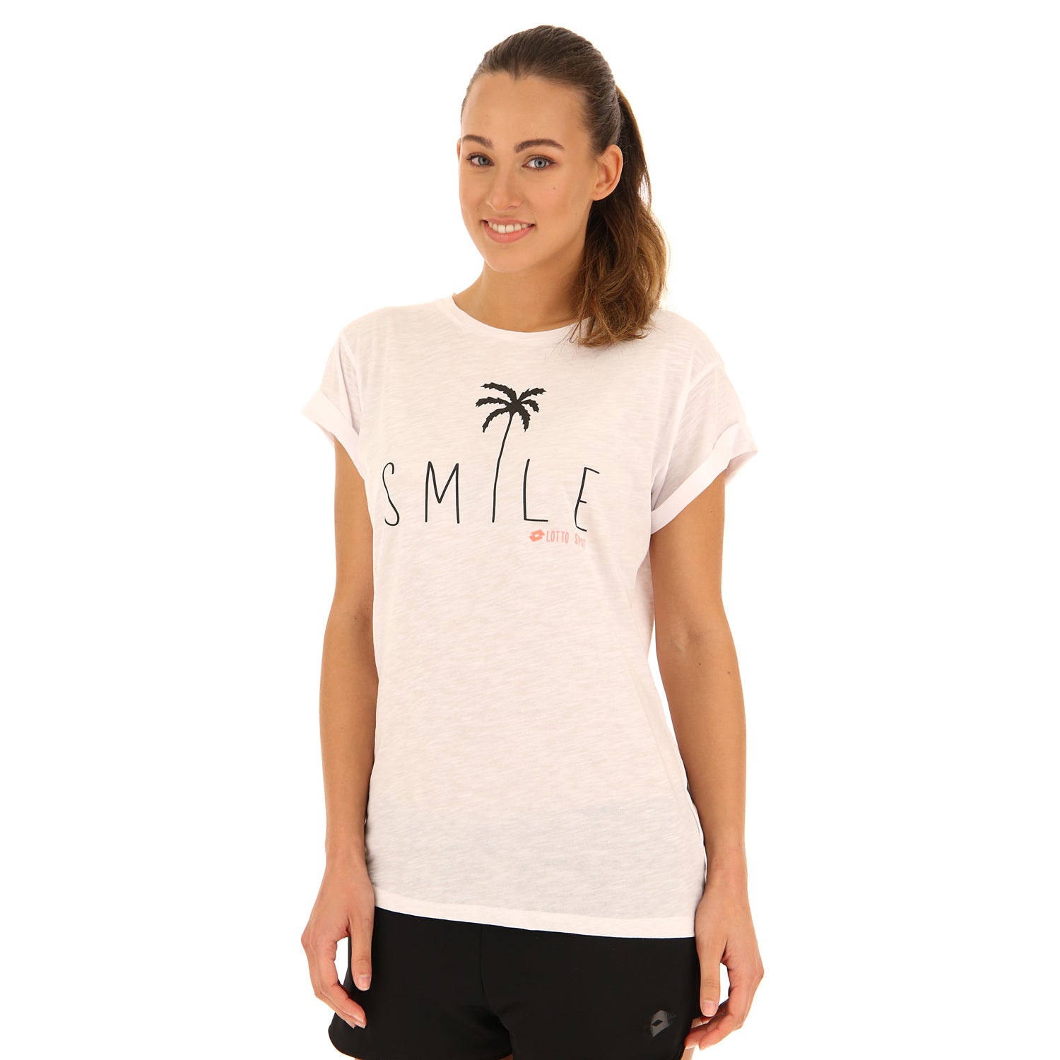 DONNA MAGLIETTA SUMMER PRT BIANCO 213490 0F1 01