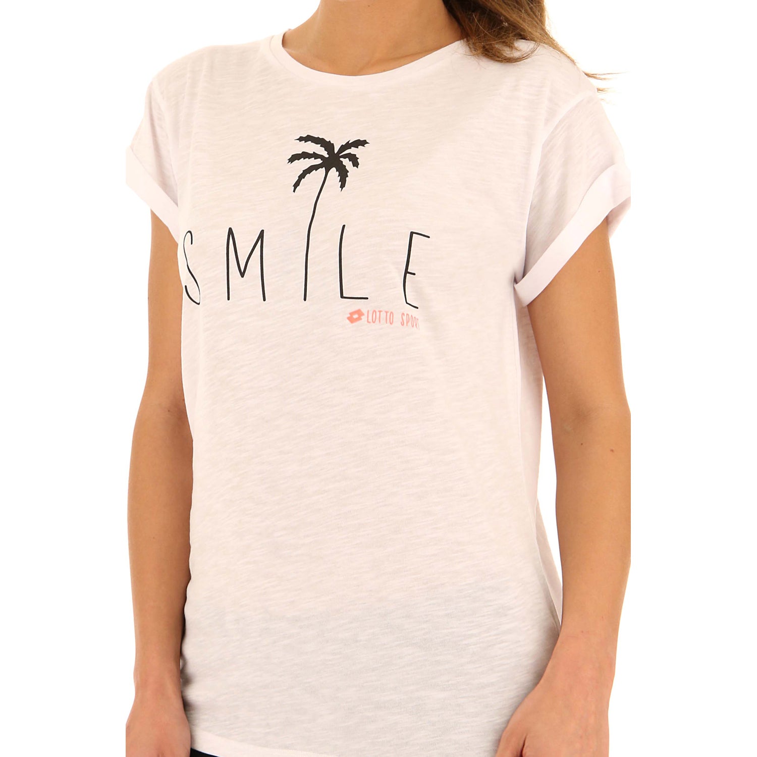 DONNA MAGLIETTA SUMMER PRT BIANCO 213490 0F1 03