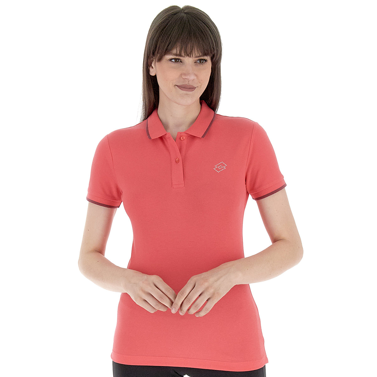 DONNA POLO CLASSICA ROSA 213501 ACU 01