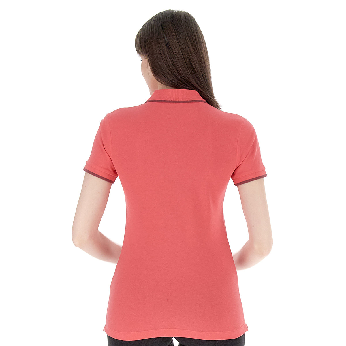 DONNA POLO CLASSICA ROSA 213501 ACU 02