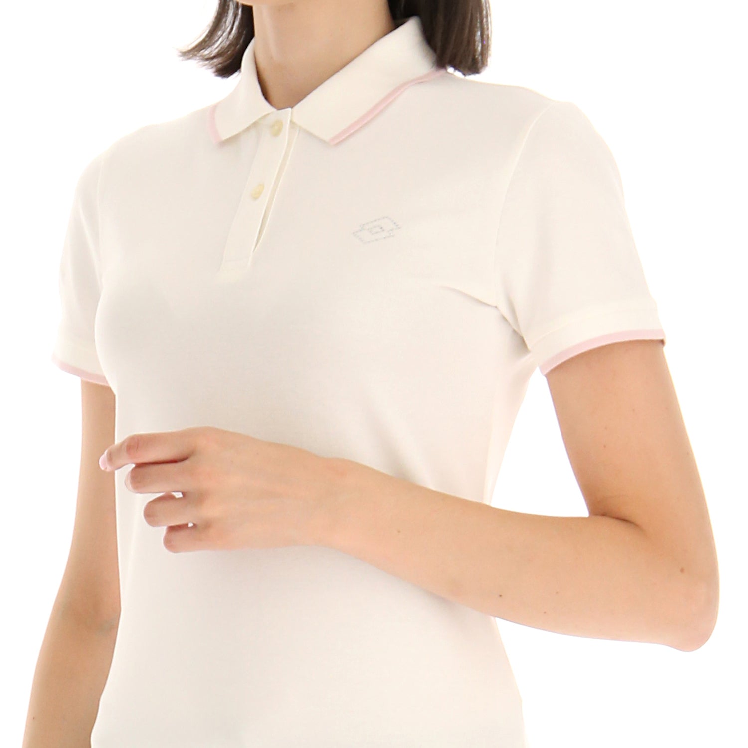 DONNA POLO CLASSICA BIANCO 213501 ACX 03