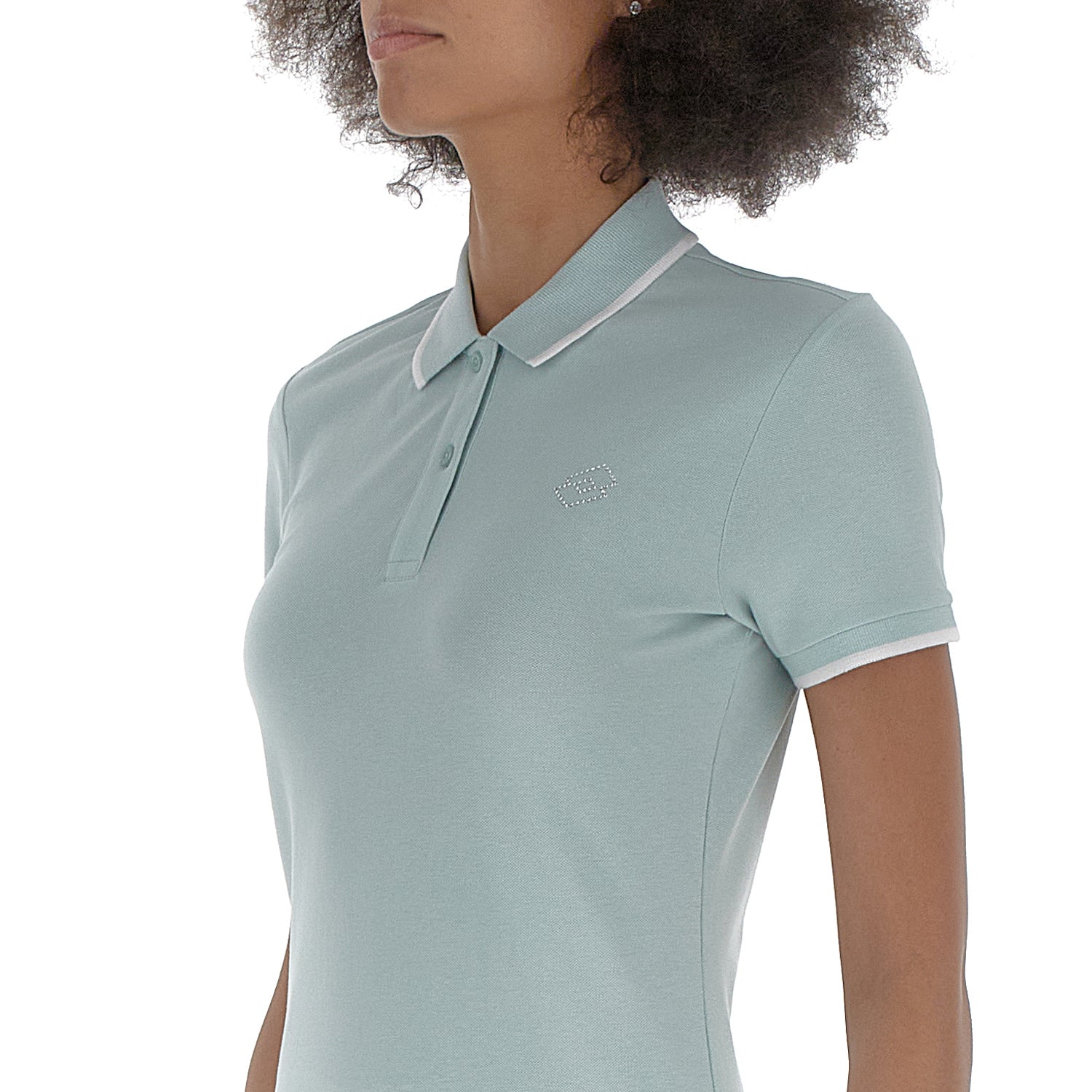 DONNA POLO CLASSICA VERDE CHIARO 213501 BXW 03