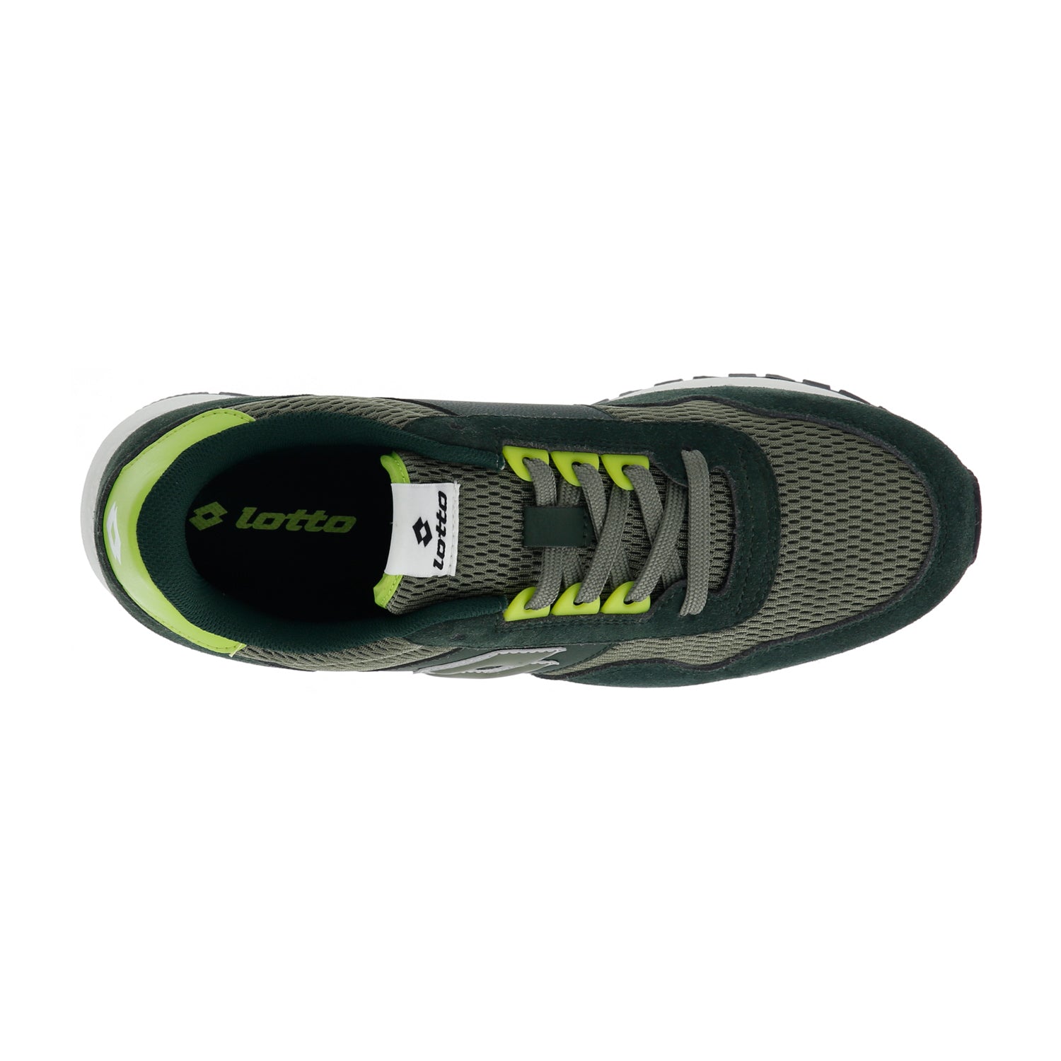UOMO SCARPE RUNNER PLUS 95 VERDE SCURO 213546 5WT 06