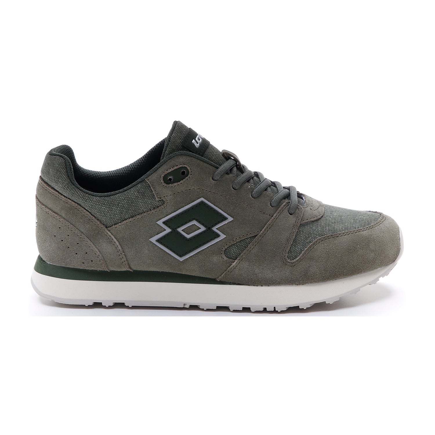 UOMO SCARPE TRAINER VERDE SCURO 213548 5VR 01