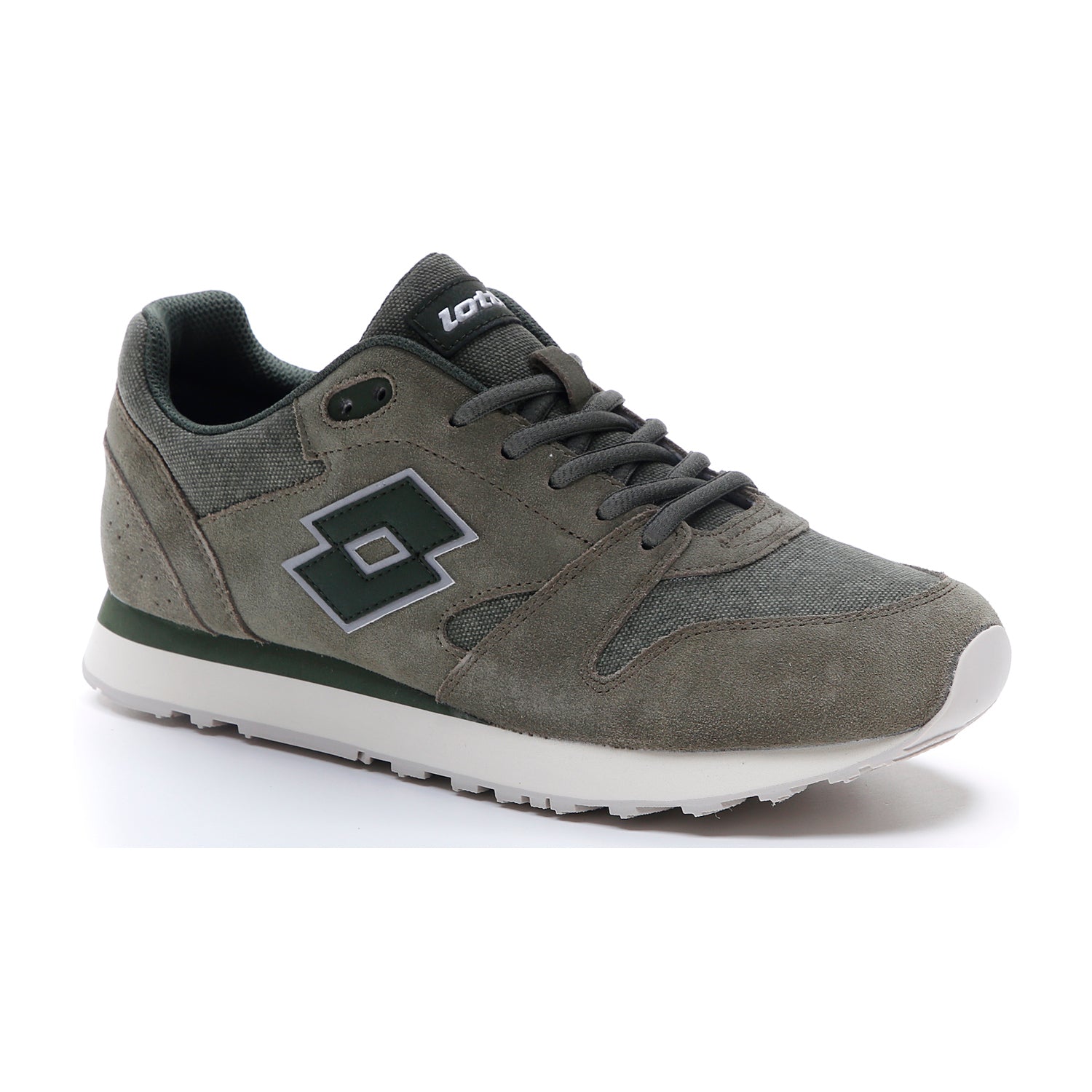 UOMO SCARPE TRAINER VERDE SCURO 213548 5VR 02