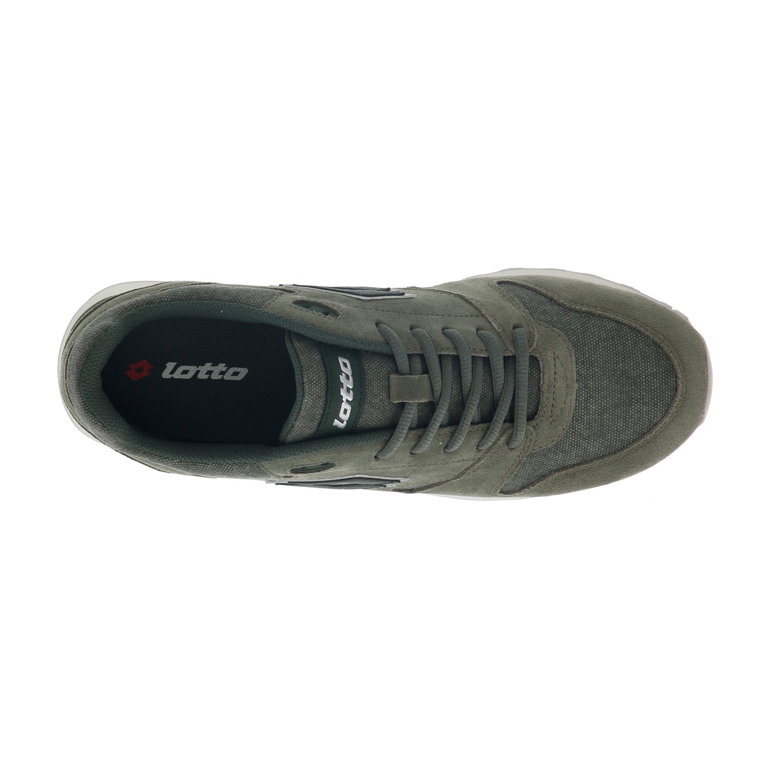 UOMO SCARPE TRAINER VERDE SCURO 213548 5VR 06