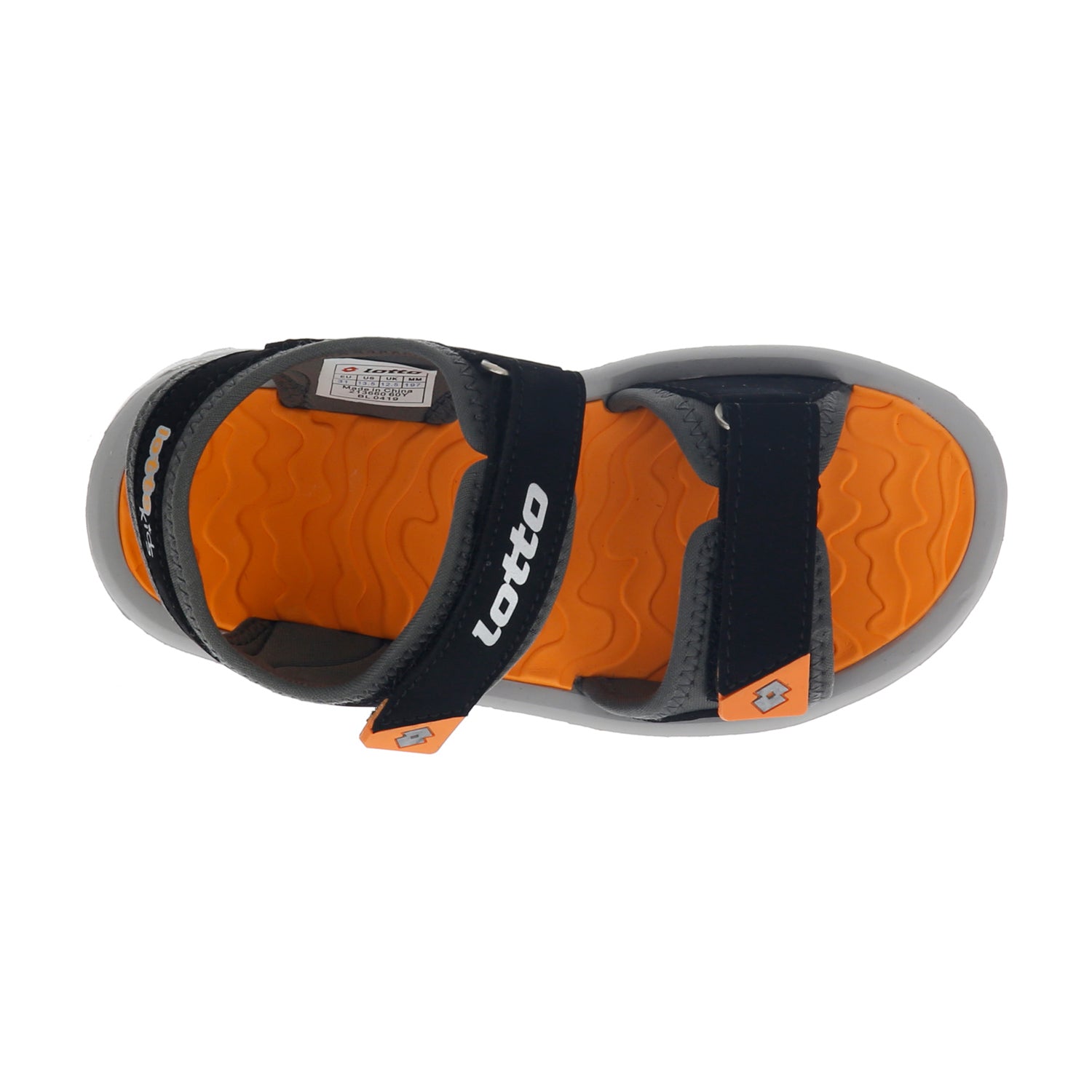 BAMBINI SANDALI LAS ROCHAS GRIGIO 213660 60Y 06