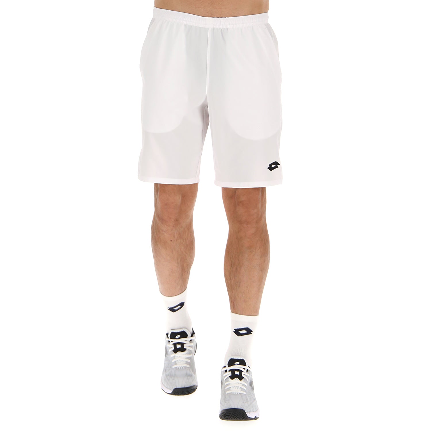 UOMO PANTALONI CORTI TENNIS TECH BIANCO 214205 0F1 01