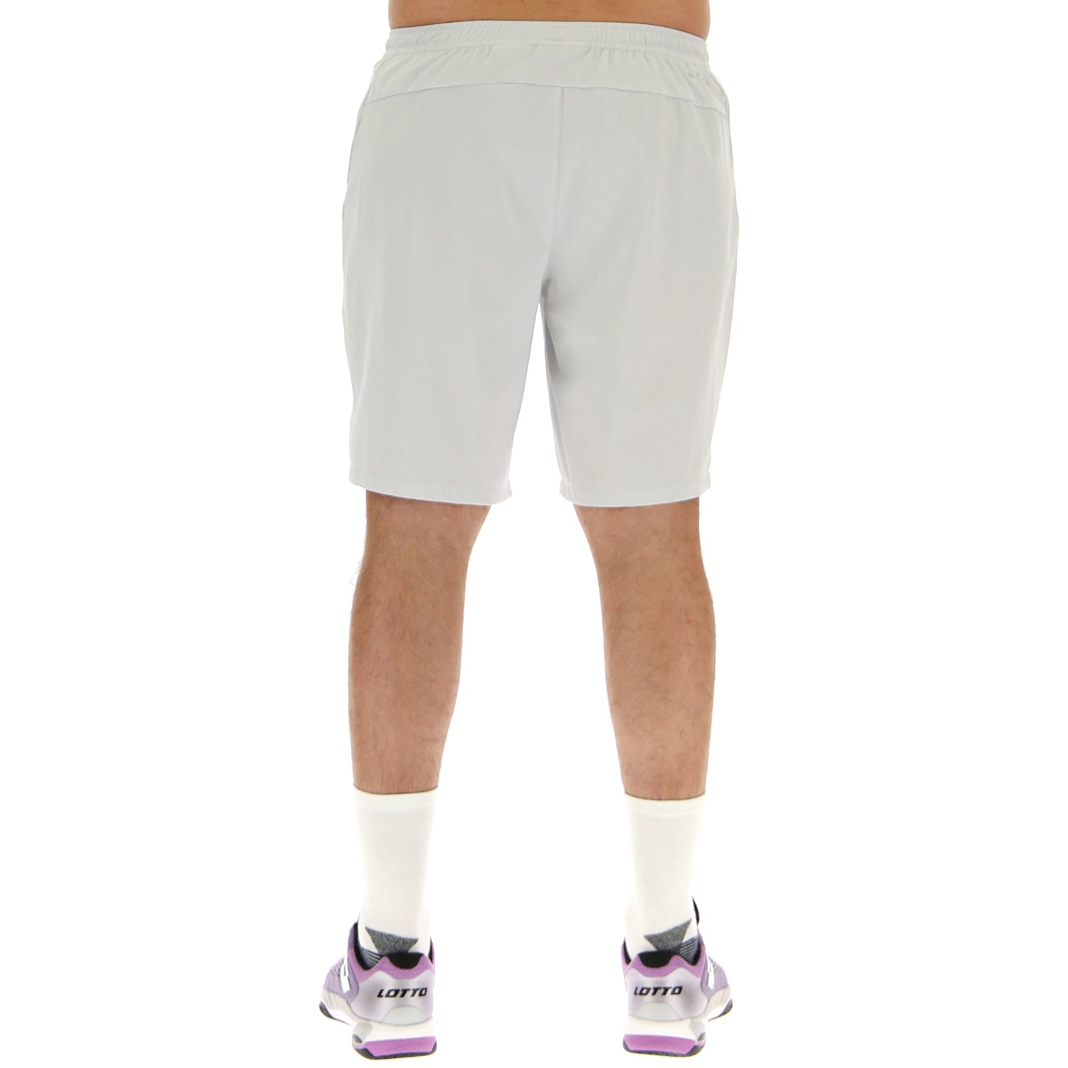 UOMO PANTALONI CORTI TENNIS TECH GRIGIO CHIARO 214205 V48 02