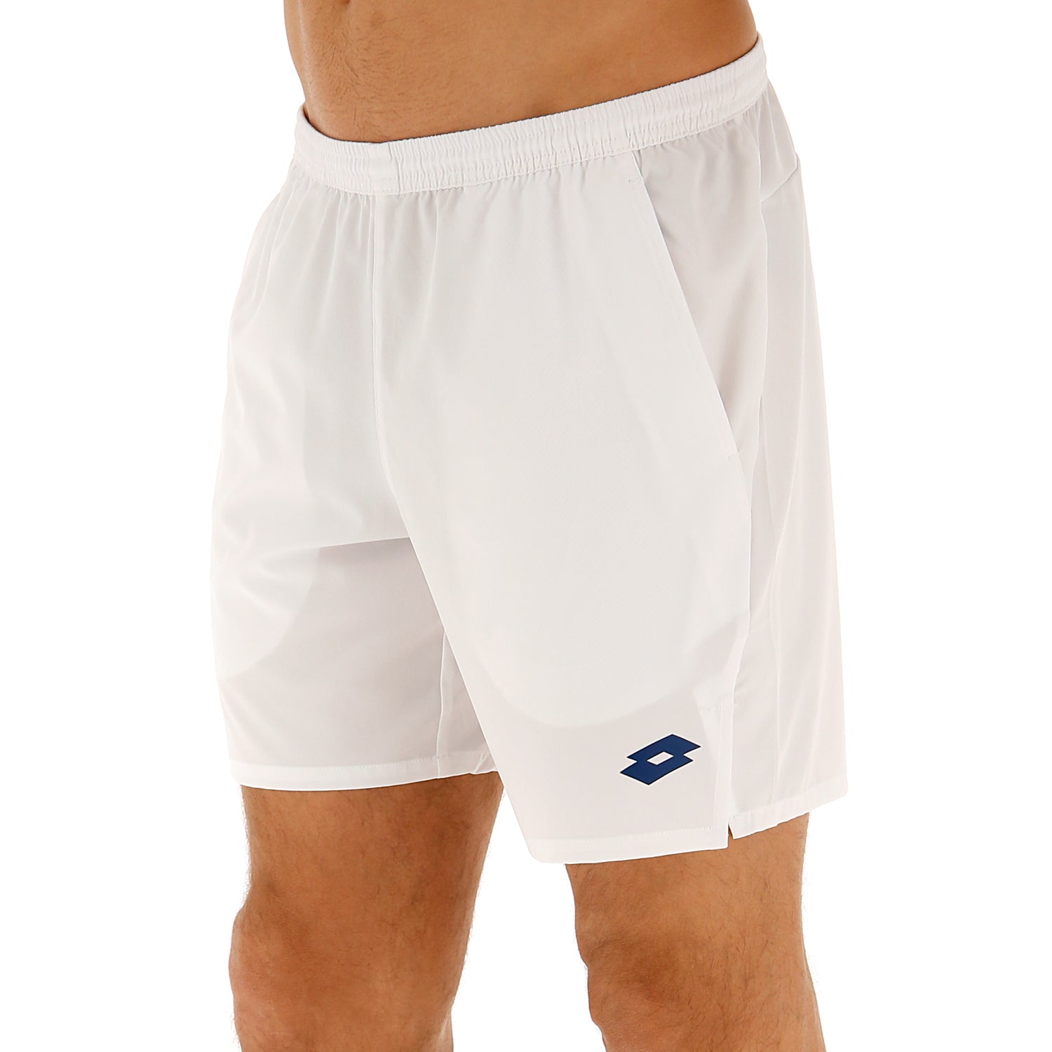 UOMO PANTALONI CORTI TENNIS TECH BIANCO 214207 0F1 03