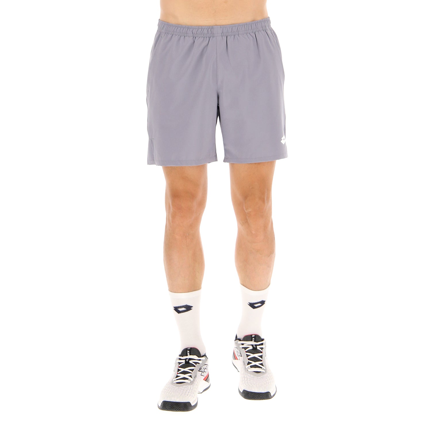 UOMO PANTALONI CORTI TENNIS TECH GRIGIO 214207 9AI 01