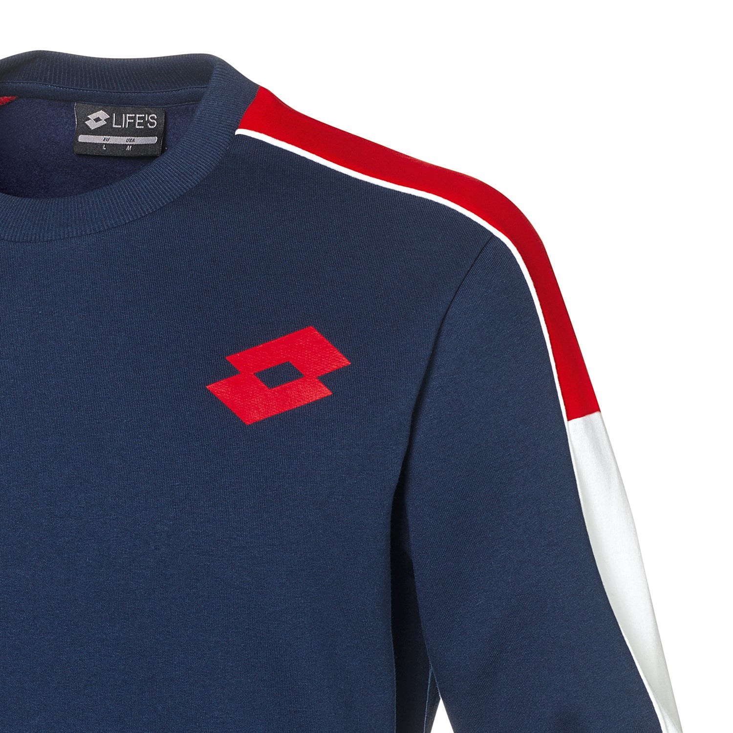 UOMO FELPA ATHLETICA LG BLU SCURO 214434 1ZM 03