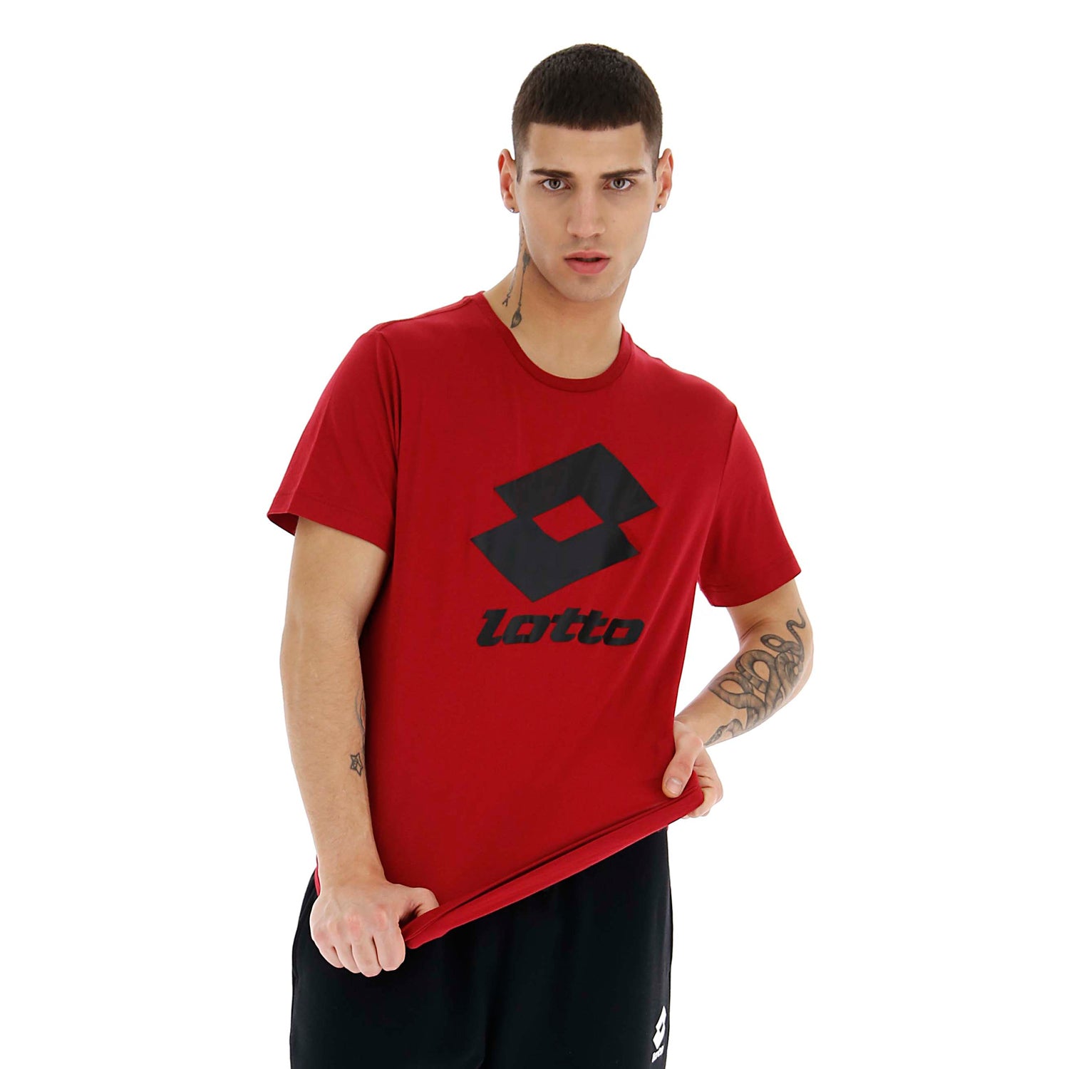 UOMO MAGLIETTA SMART ROSSO SCURO 214463 5IV 01