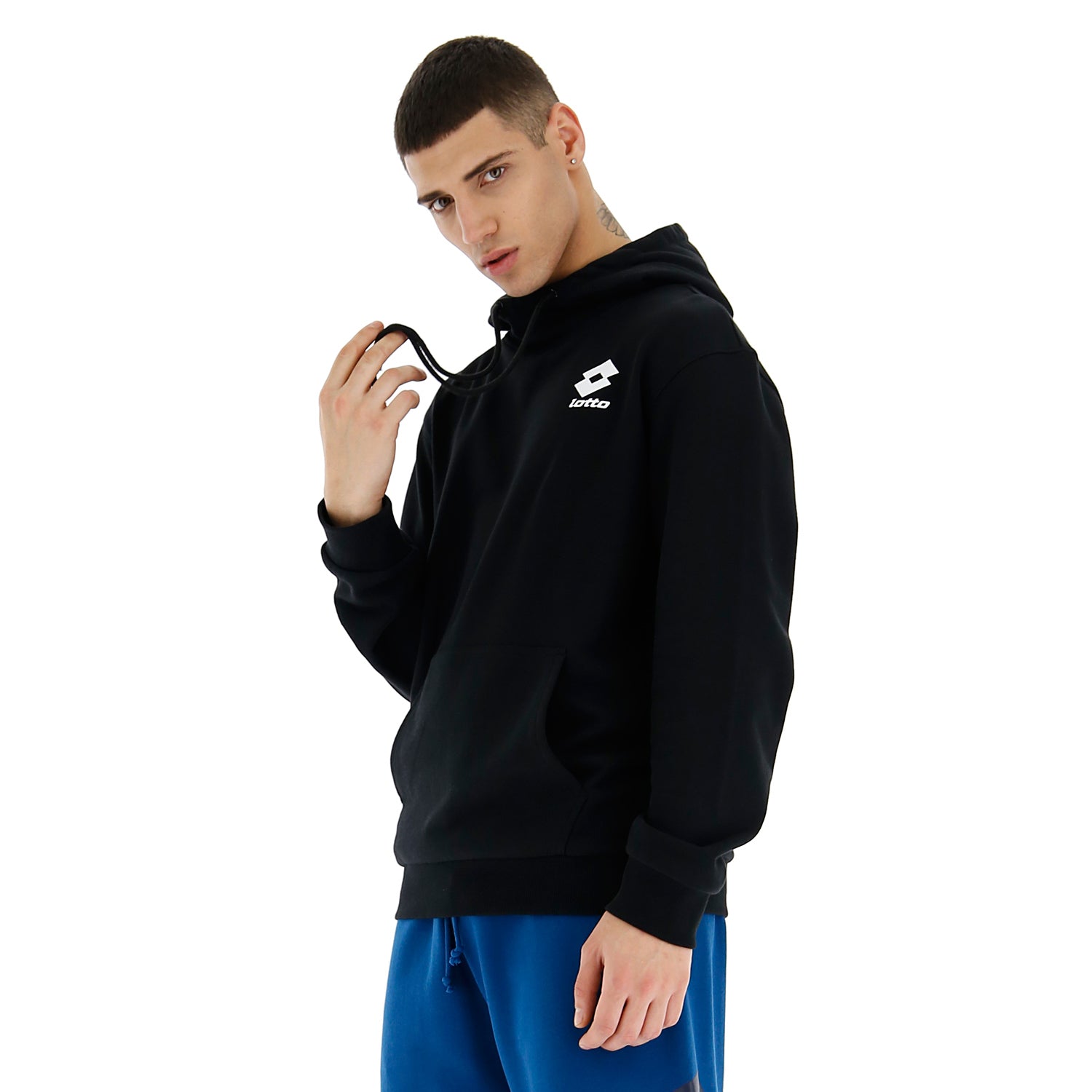 UOMO FELPA SMART NERO 214467 1CL 01