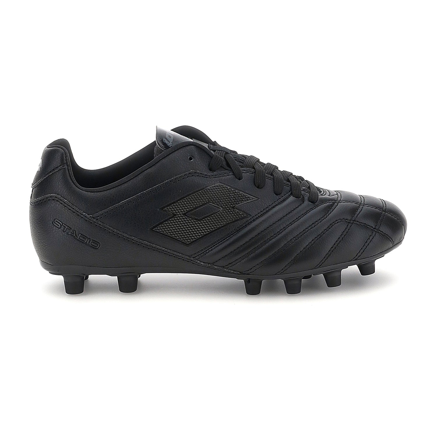 UNISEX SCARPE CALCIO FG STADIO 300 NERO 214602 1CL 01