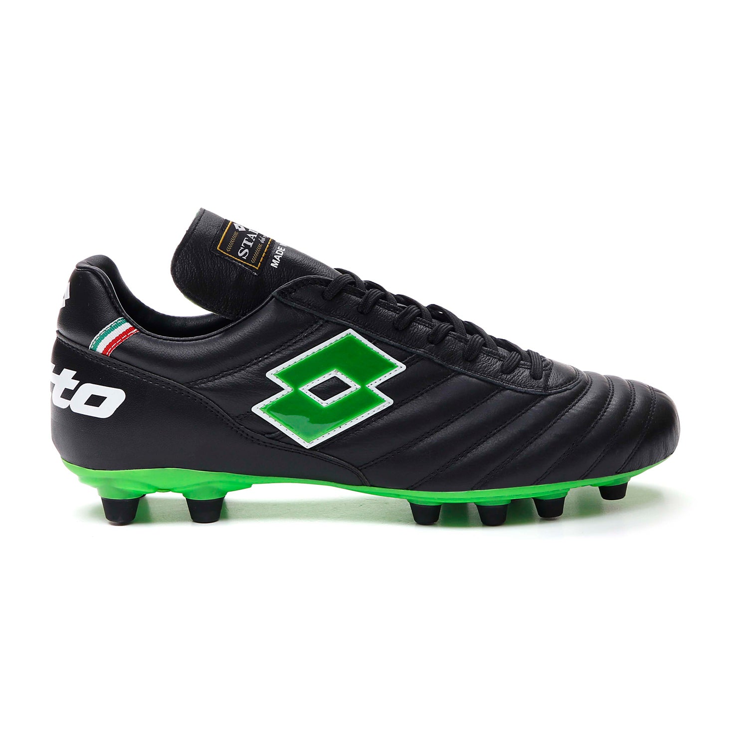 UNISEX SCARPE CALCIO FG STADIO OG NERO 215017 1NI 01