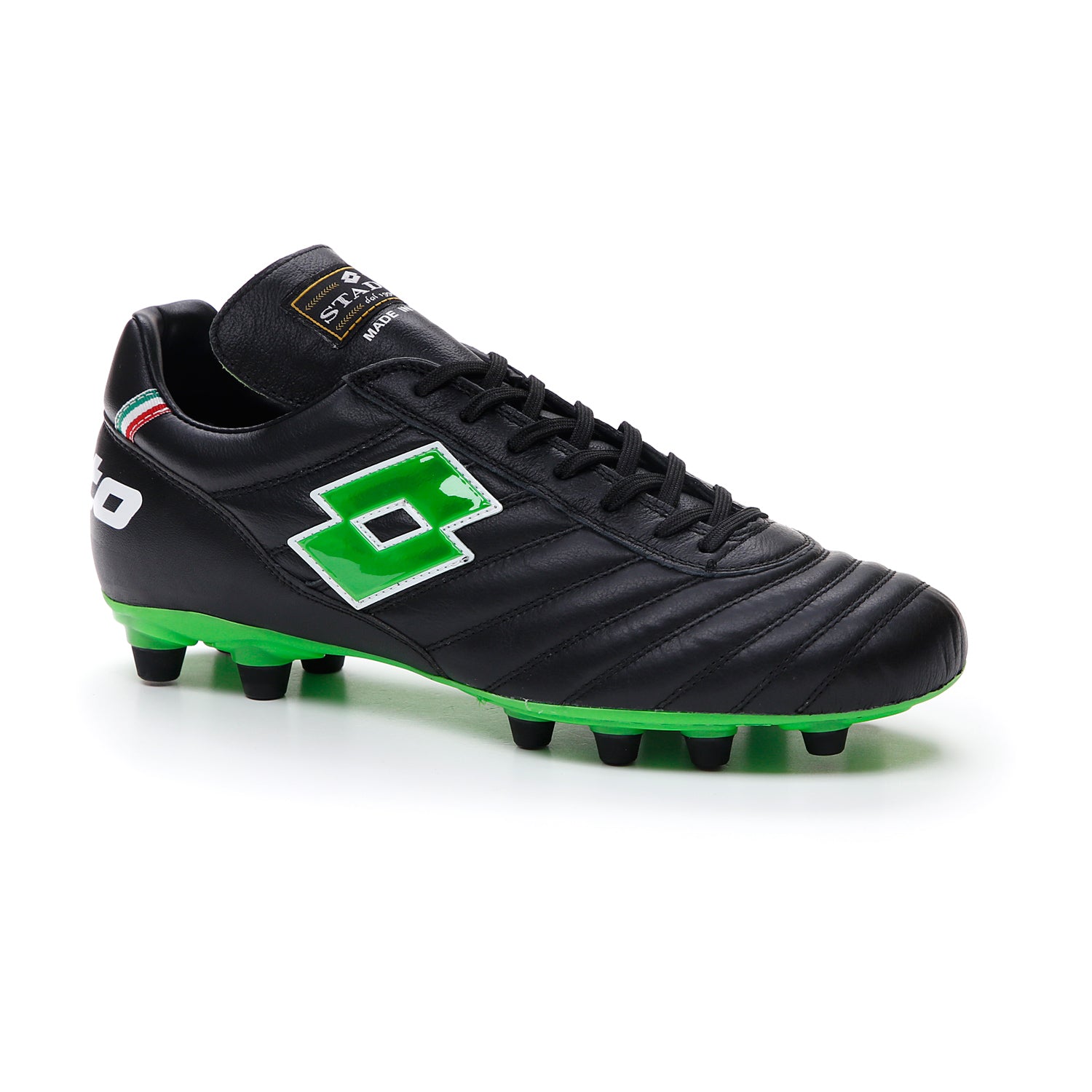 UNISEX SCARPE CALCIO FG STADIO OG NERO 215017 1NI 02