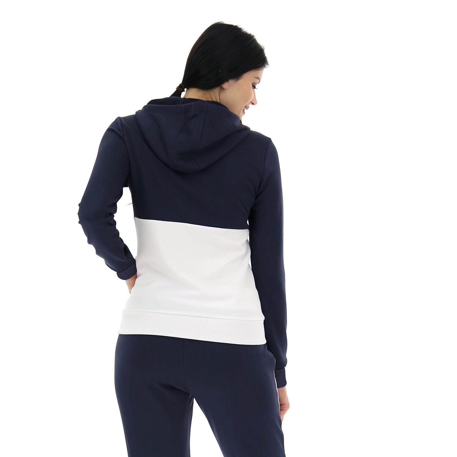 DONNA FELPA TENNIS TEAMS BLU SCURO 215438 1D0 02