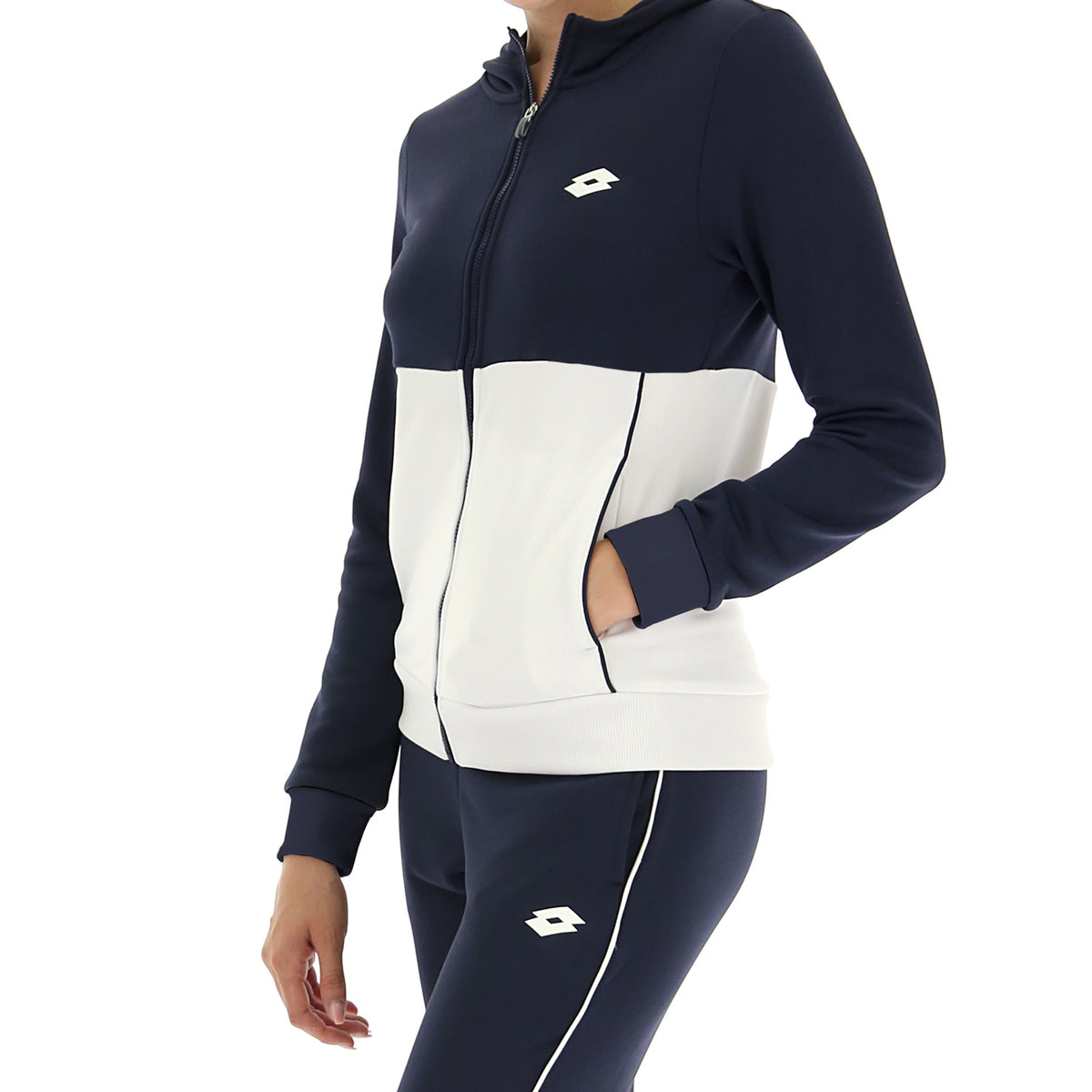 DONNA FELPA TENNIS TEAMS BLU SCURO 215438 1D0 03