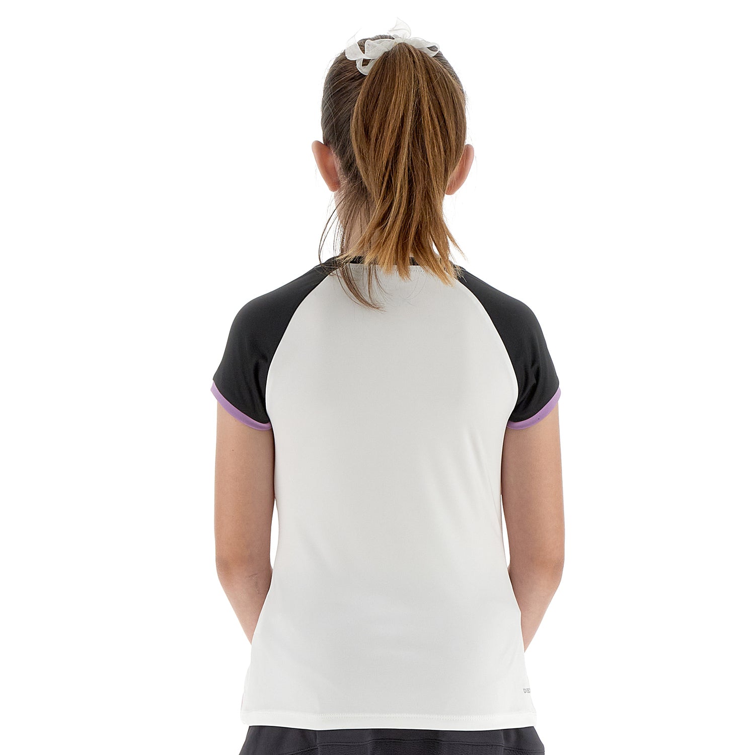 RAGAZZA MAGLIETTA TENNIS GRAPHIC BIANCO 215440 4JF 02