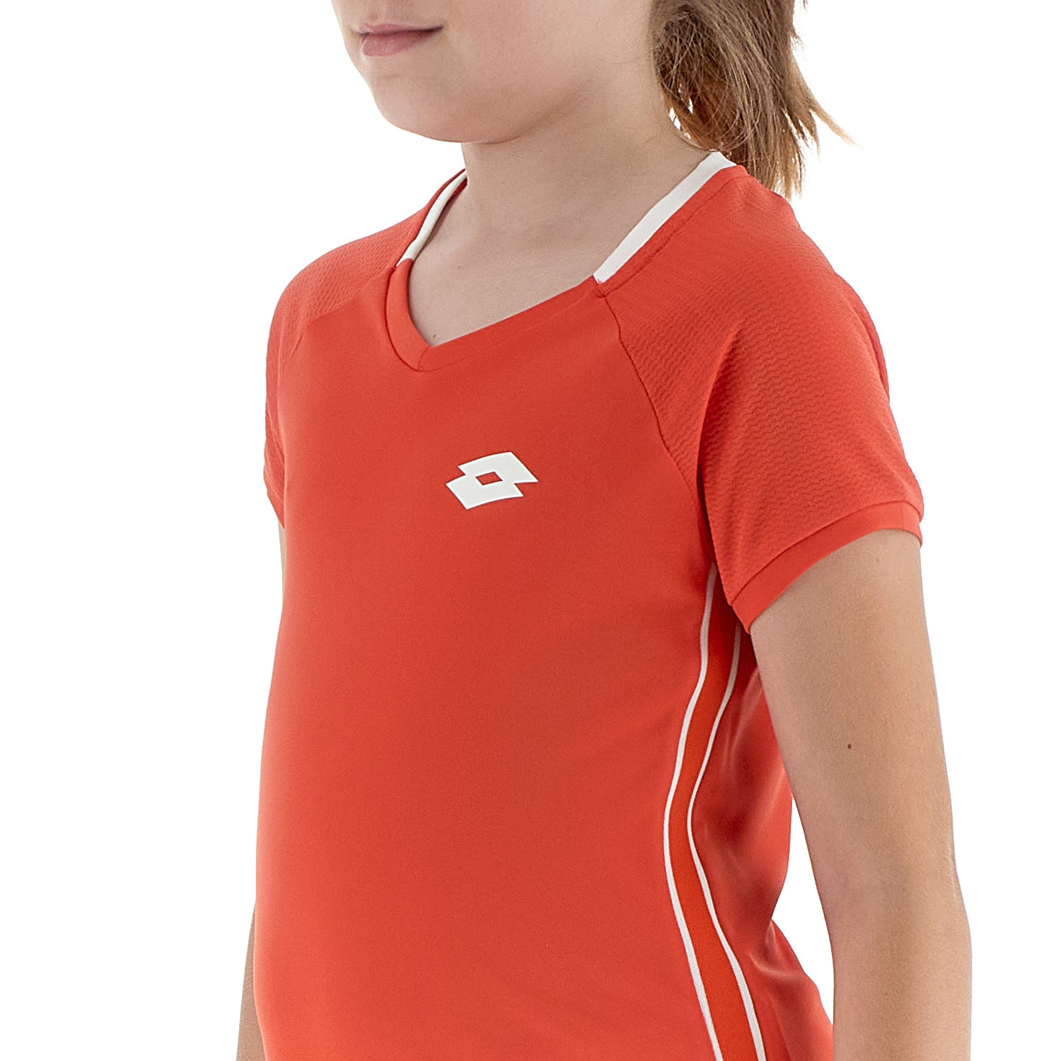 RAGAZZA MAGLIETTA TENNIS TEAMS ROSSO 215443 29P 03