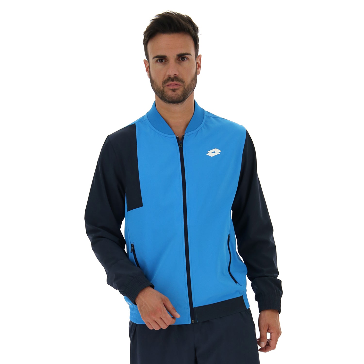 UOMO FELPA TENNIS TECH BLU 215451 7EZ 01