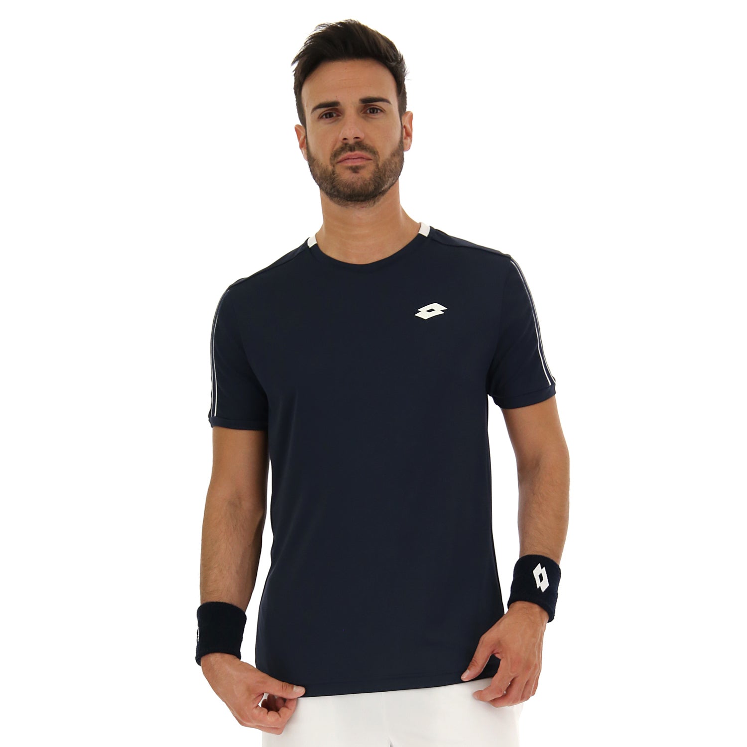 UOMO MAGLIETTA TENNIS TEAMS BLU SCURO 215453 1CI 01