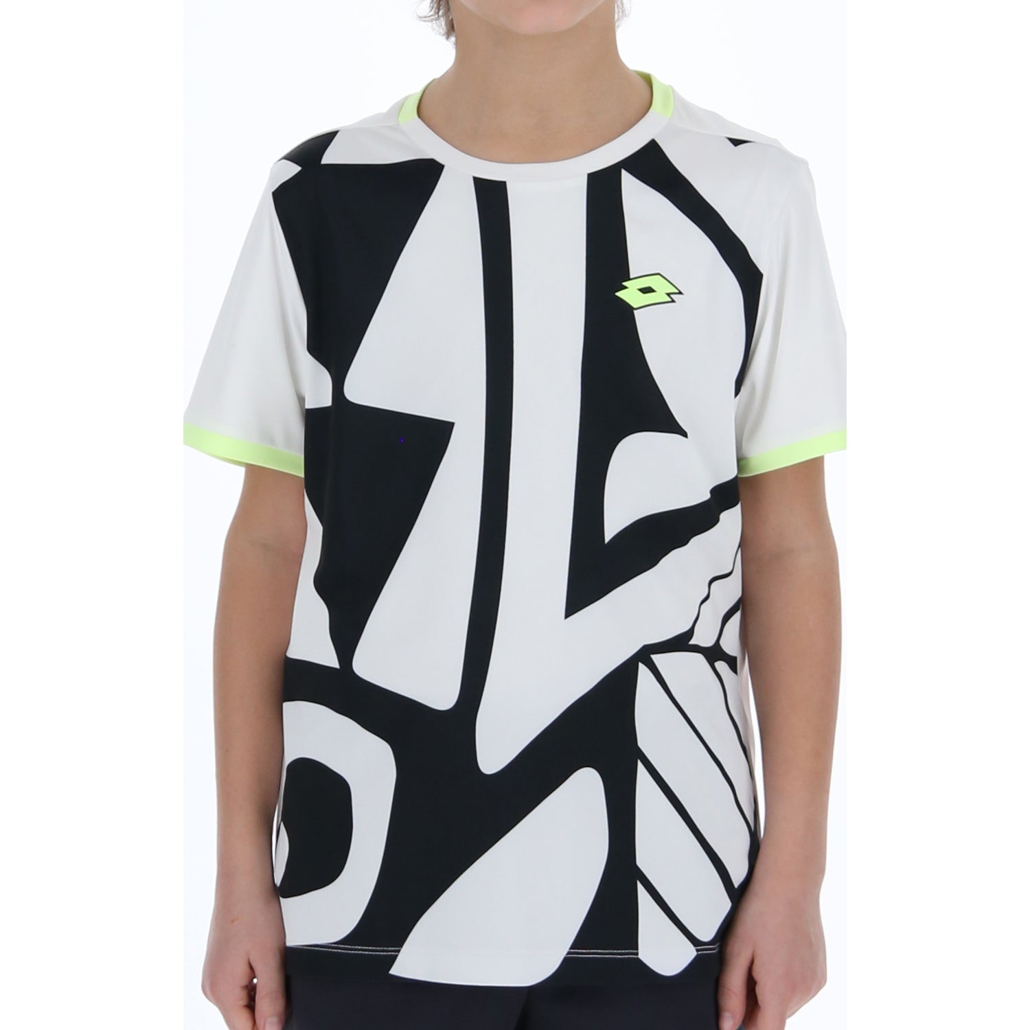 RAGAZZO MAGLIETTA TENNIS GRAPHIC BIANCO 215460 0F1 03