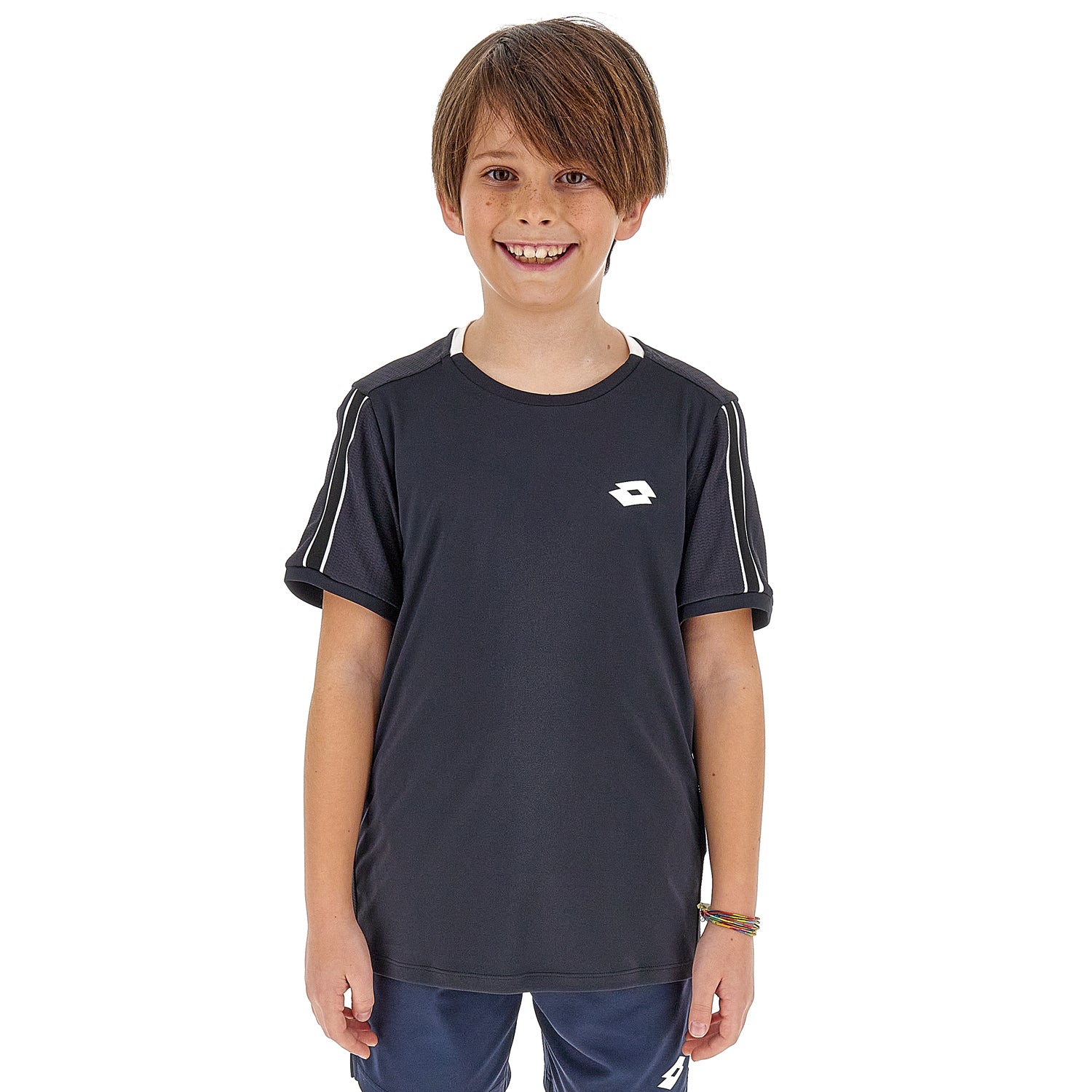 RAGAZZO MAGLIETTA TENNIS TEAMS NERO 215462 1CL 01