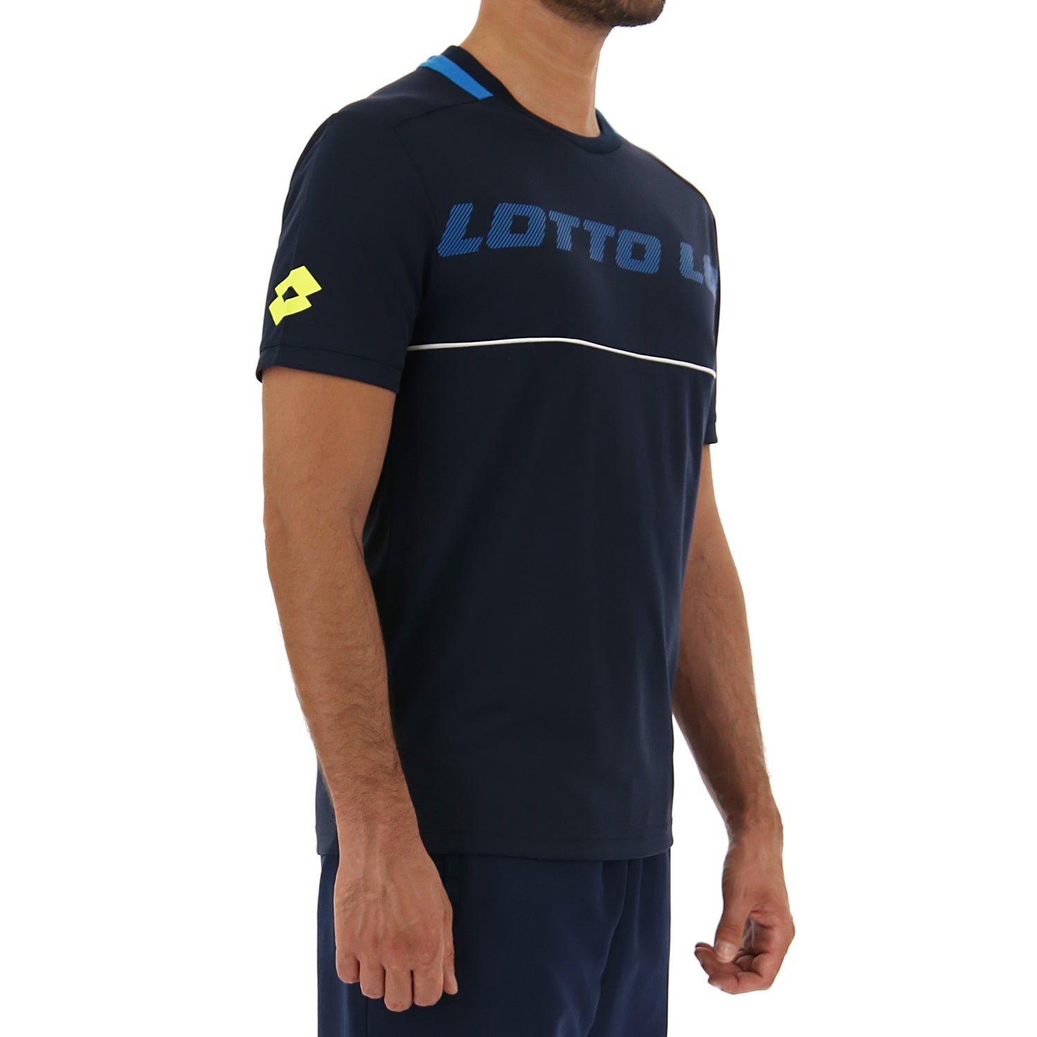 UOMO MAGLIETTA LOGO BLU SCURO 215586 1CI 03
