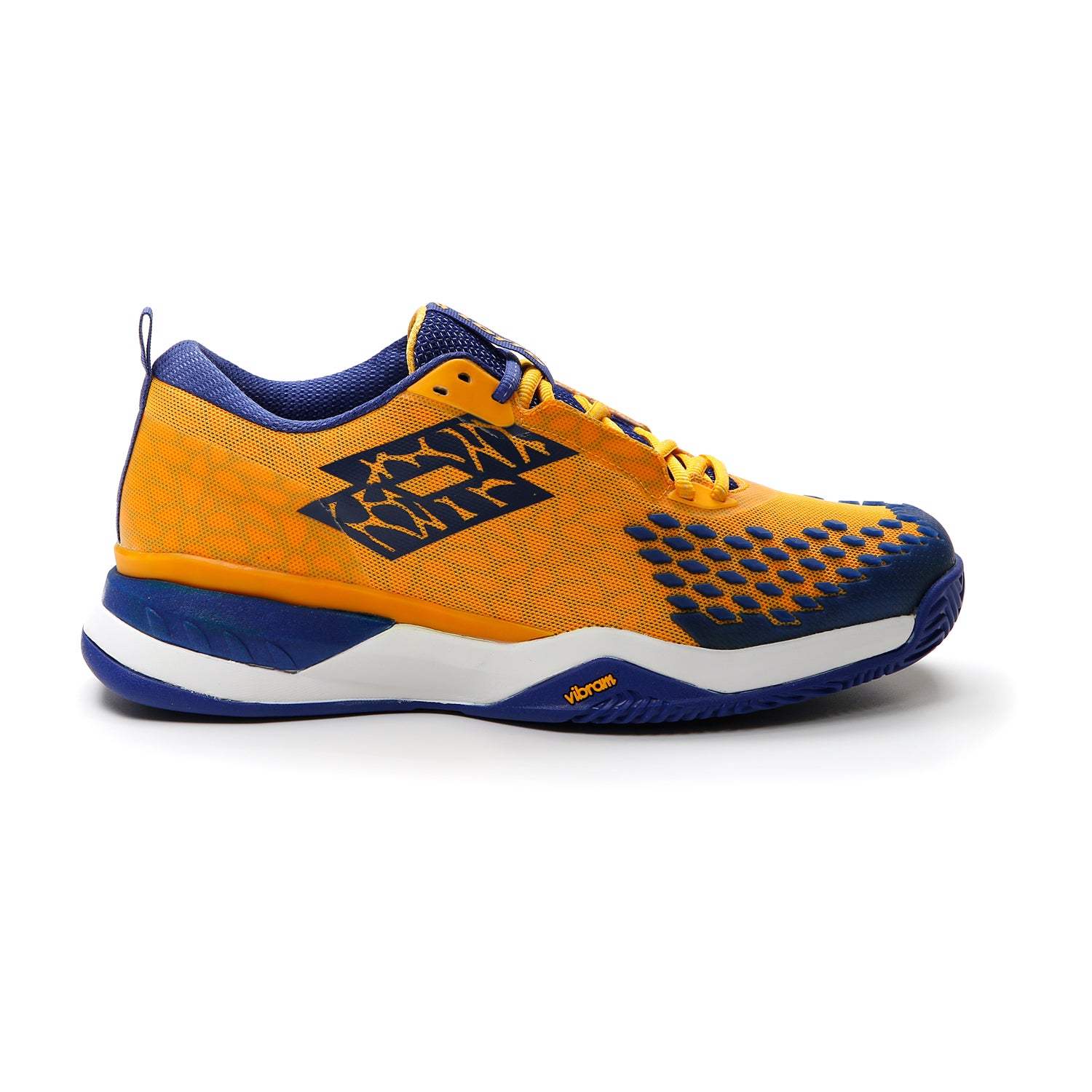 UOMO SCARPE TENNIS TERRA BATTUTA RAPTOR 100 GIALLO 215622 8SO 01