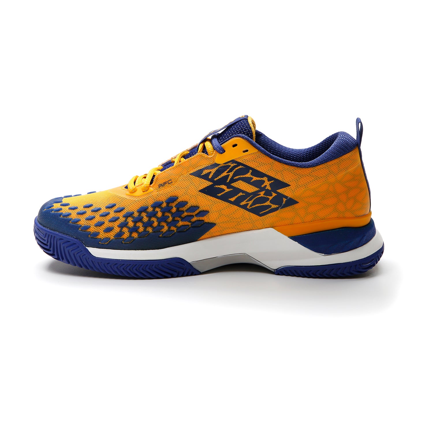 UOMO SCARPE TENNIS TERRA BATTUTA RAPTOR 100 GIALLO 215622 8SO 03