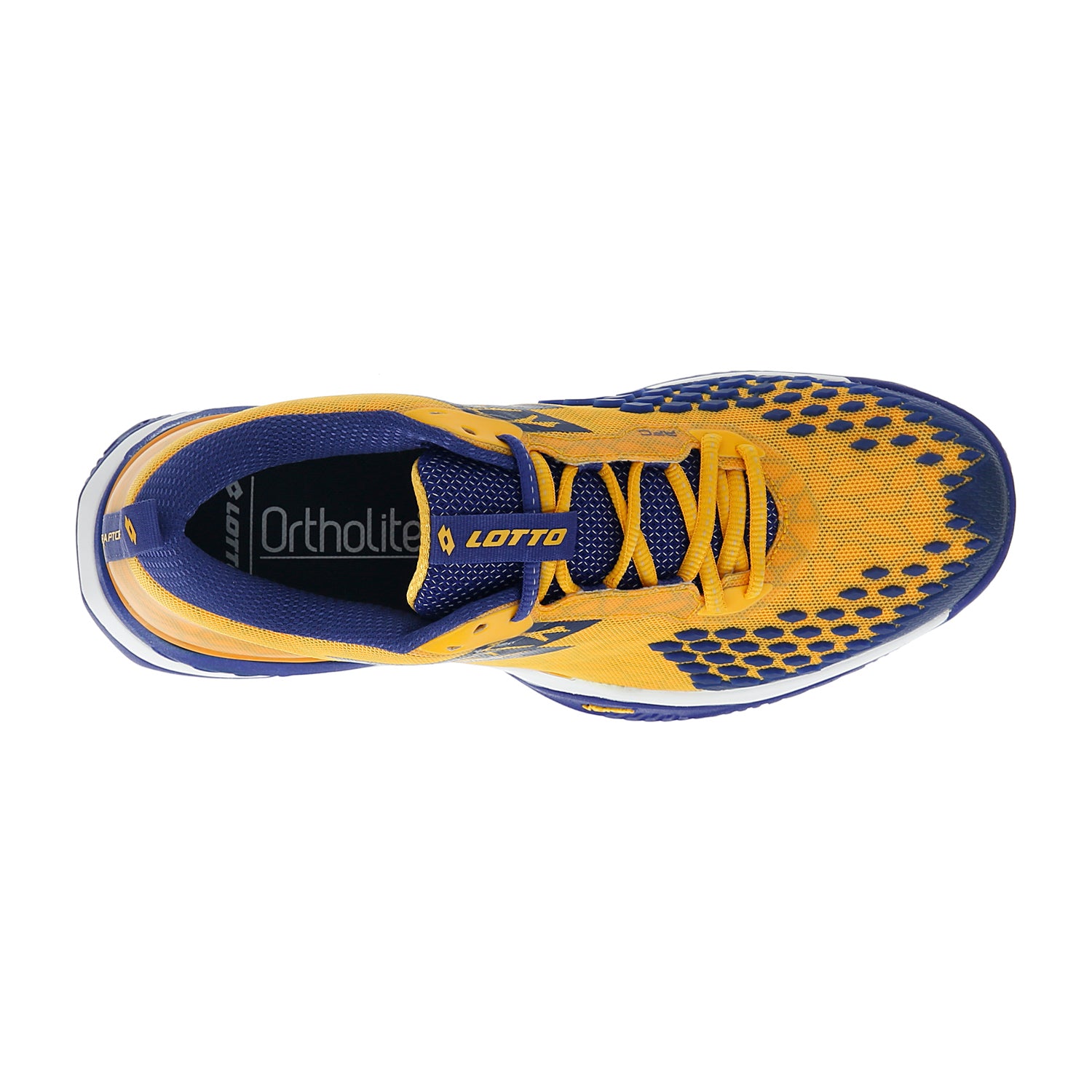 UOMO SCARPE TENNIS TERRA BATTUTA RAPTOR 100 GIALLO 215622 8SO 06