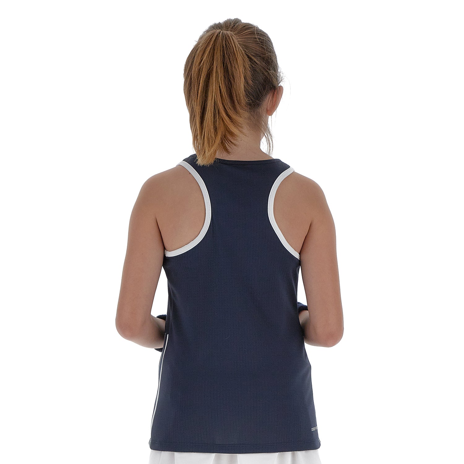 RAGAZZA CANOTTA TENNIS TEAMS BLU SCURO 215657 1CI 02