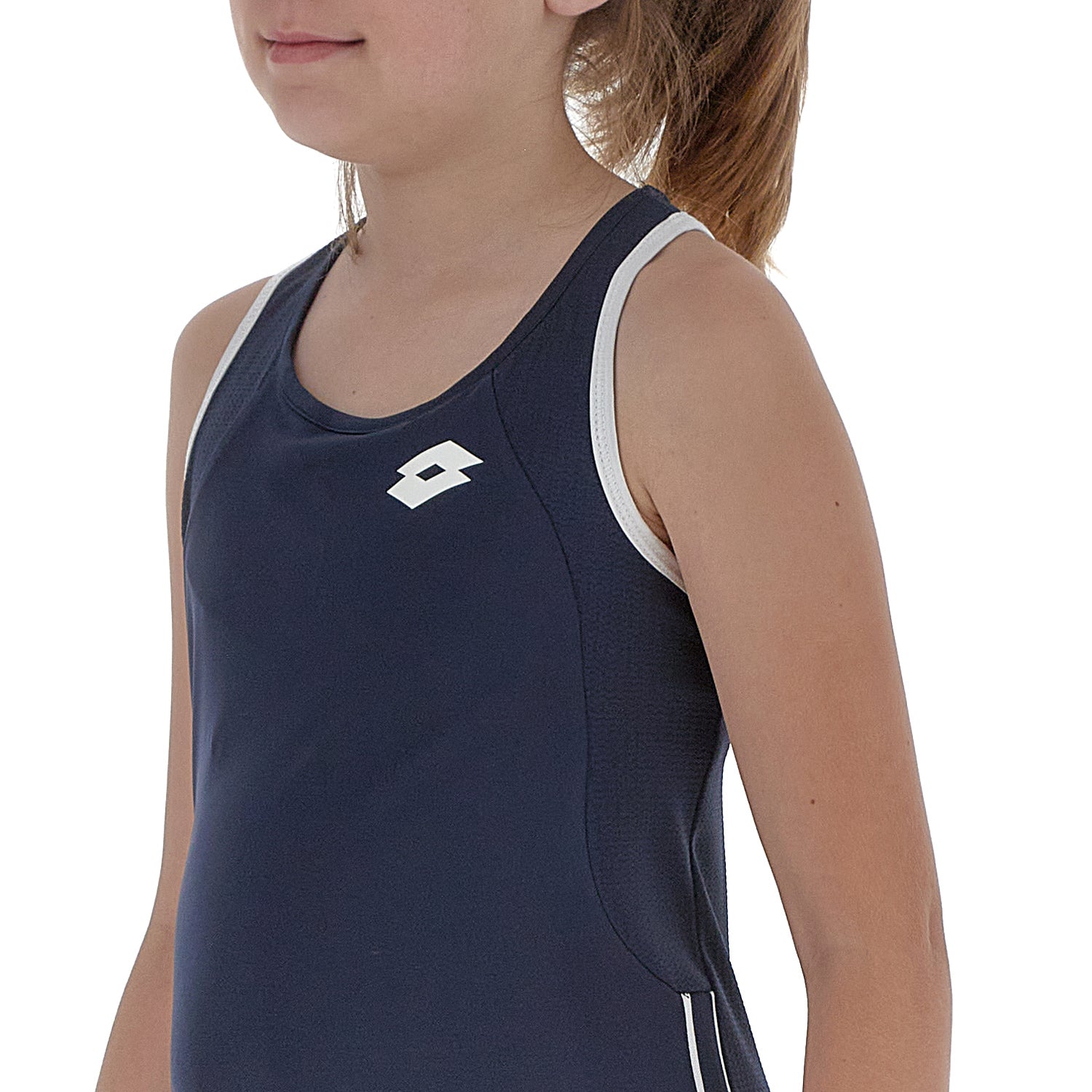 RAGAZZA CANOTTA TENNIS TEAMS BLU SCURO 215657 1CI 03