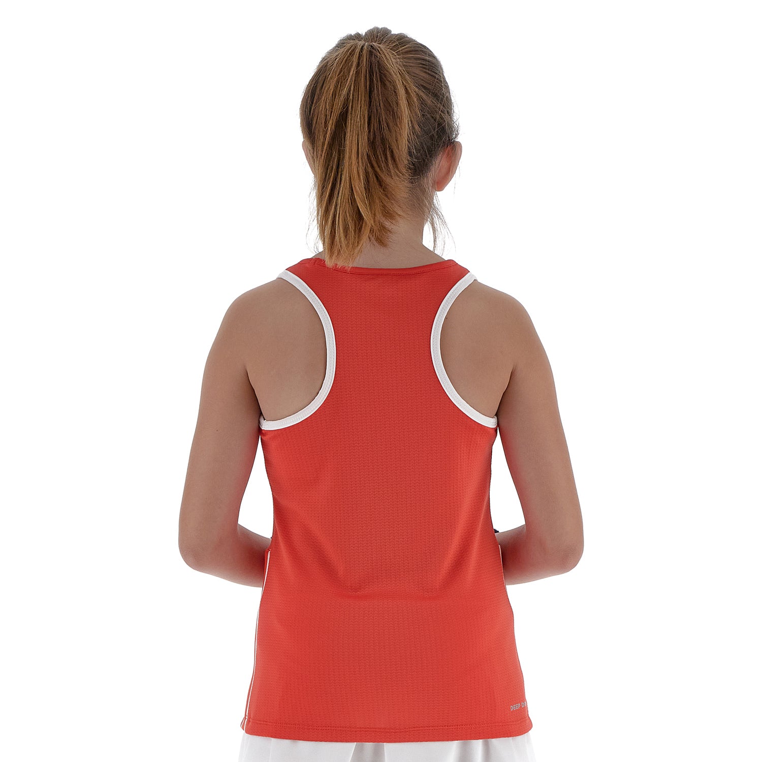 RAGAZZA CANOTTA TENNIS TEAMS ROSSO 215657 29P 02